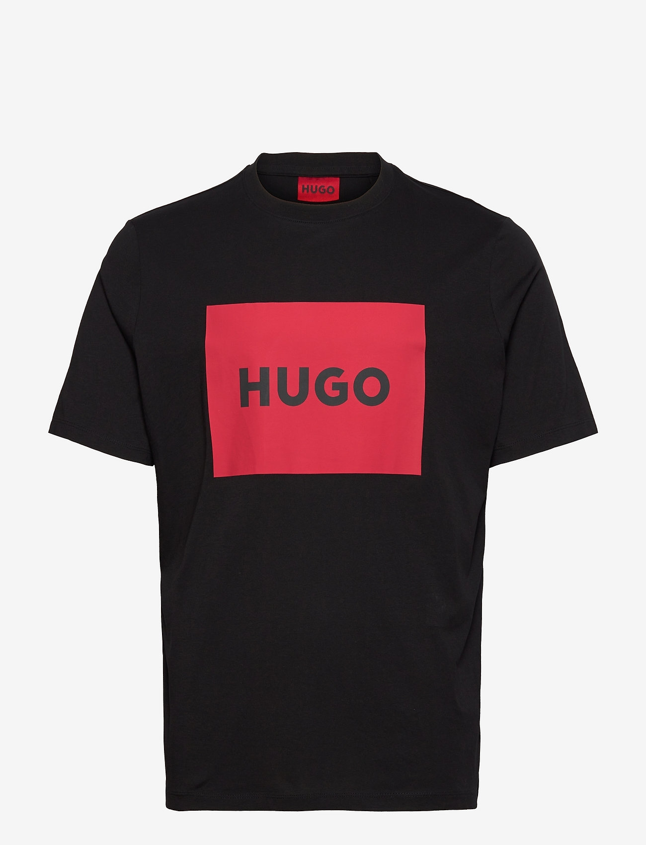 HUGO - Dulive222 - kortærmede t-shirts - black - 0