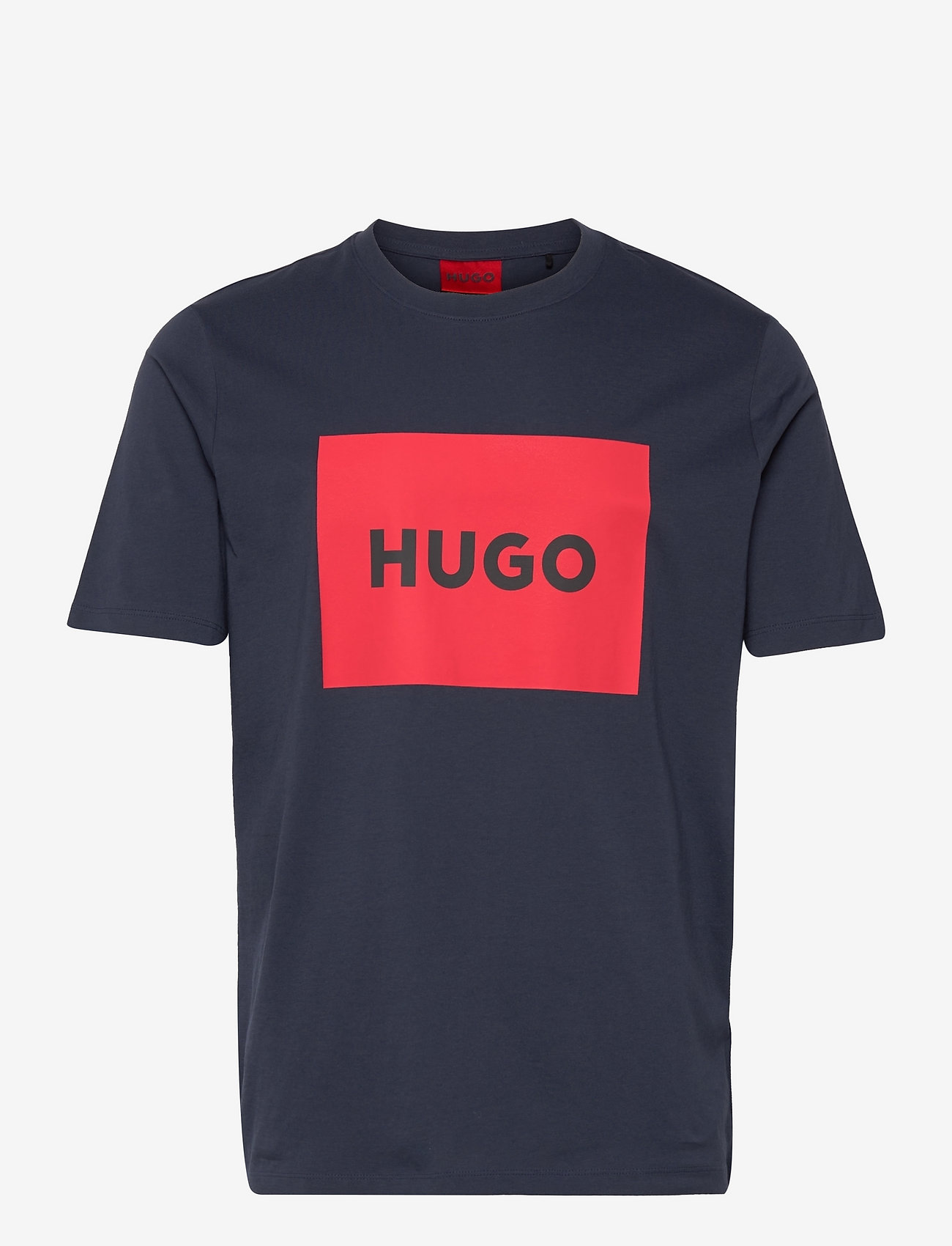 HUGO - Dulive222 - kortærmede t-shirts - dark blue - 0
