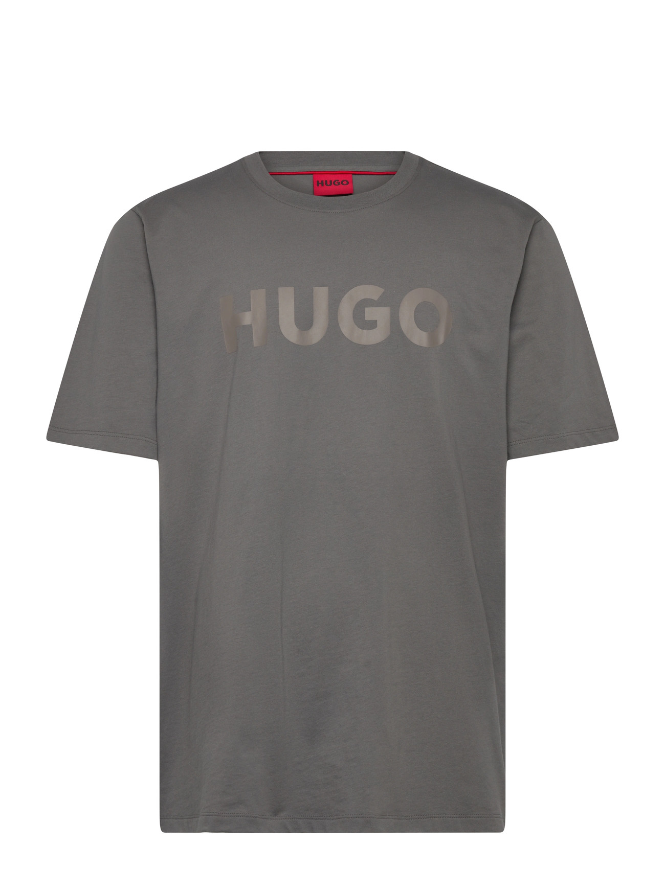 HUGO Dulivio, M, Grey, T-shirts - Short-sleeved, Herre