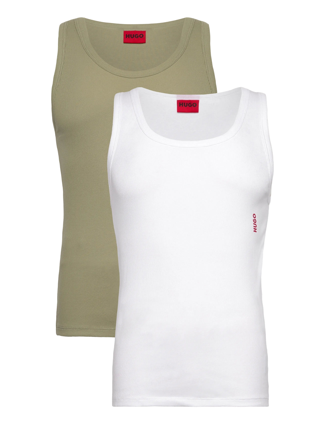 HUGO Tank Oberteil Twin Pack Patterned - L - Herren
