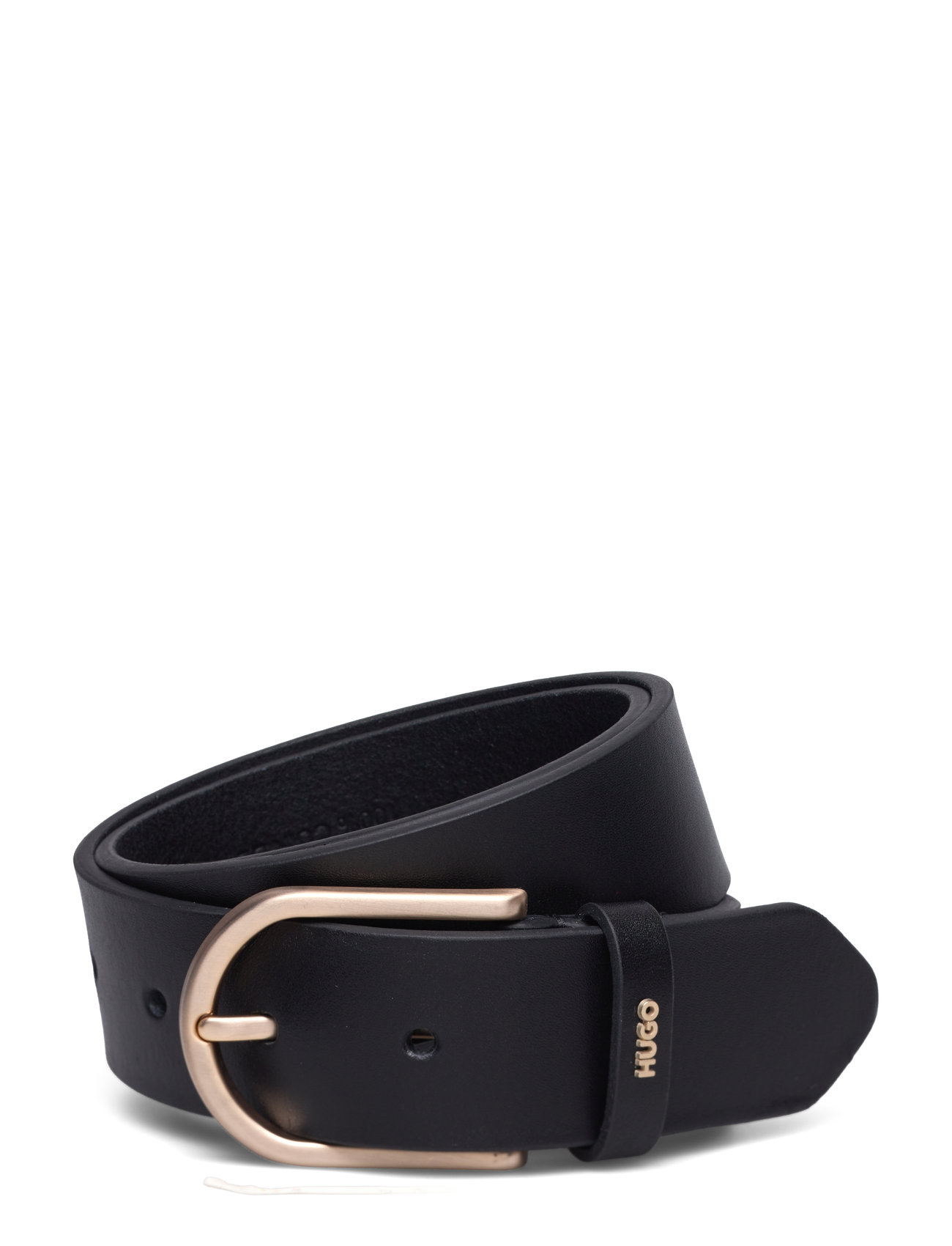 HUGO Zoey Gürtel 3,5Cm Schwarz - 75 - Damen