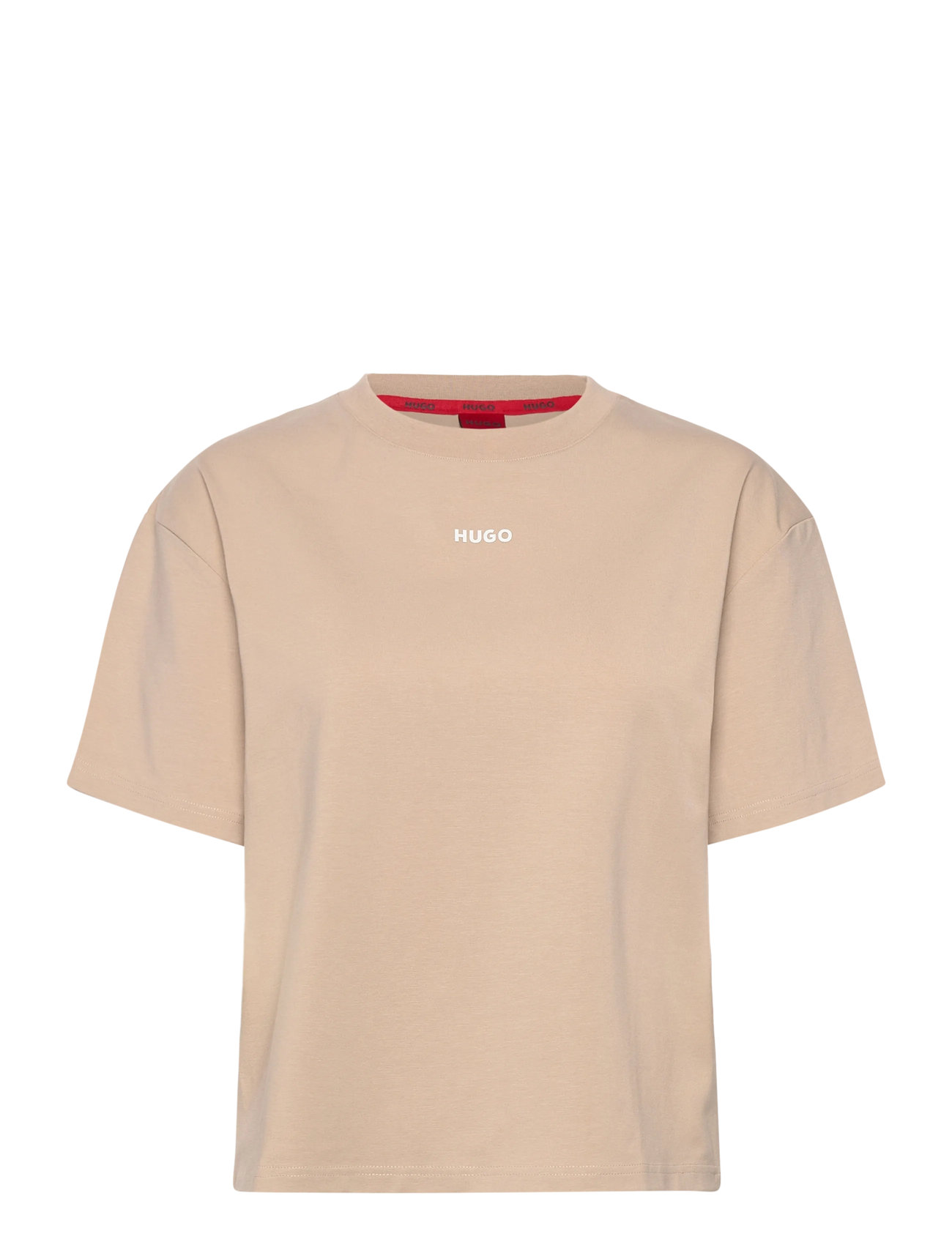 HUGO Shuffle_T-Shirt Beige - S - Damen