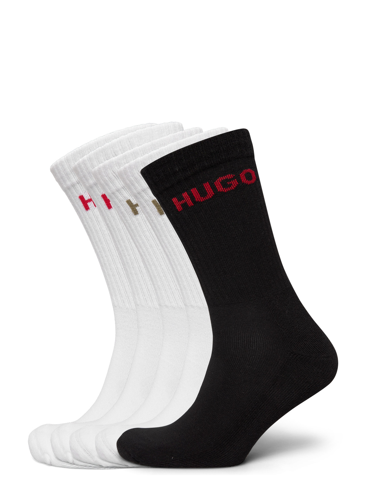 HUGO 6P Qs Rib Logo Cc Weiß - 39-42 - Herren