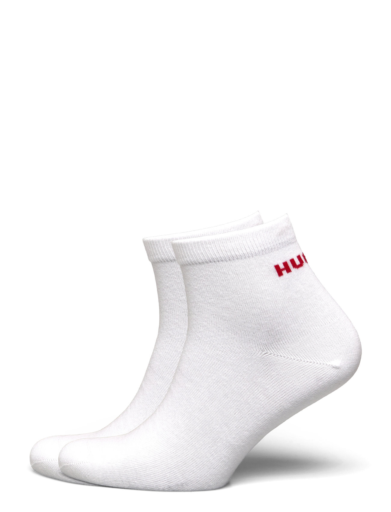 2P Sh Logo Cc Ankelsokker Korte Strømper White HUGO