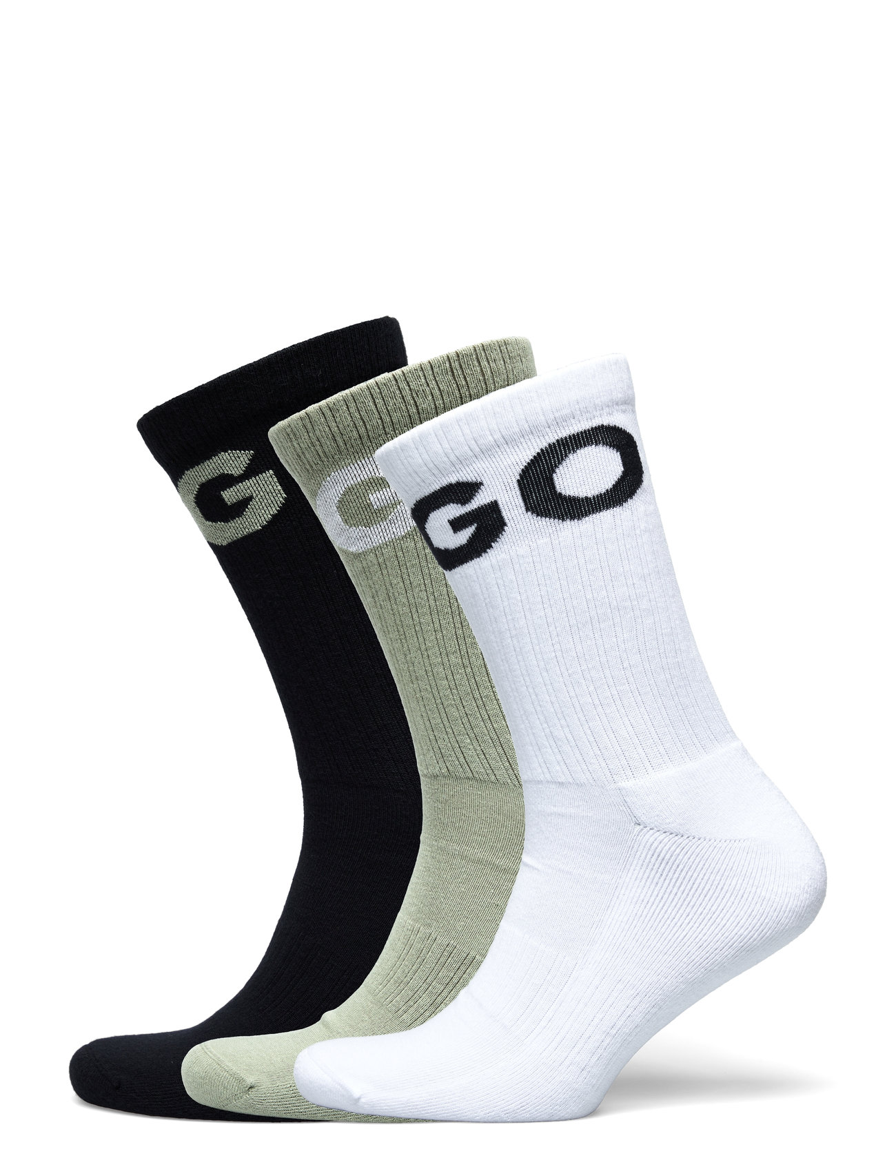 3P Qs Iconic Cc Underwear Socks Regular Socks Multi/patterned HUGO