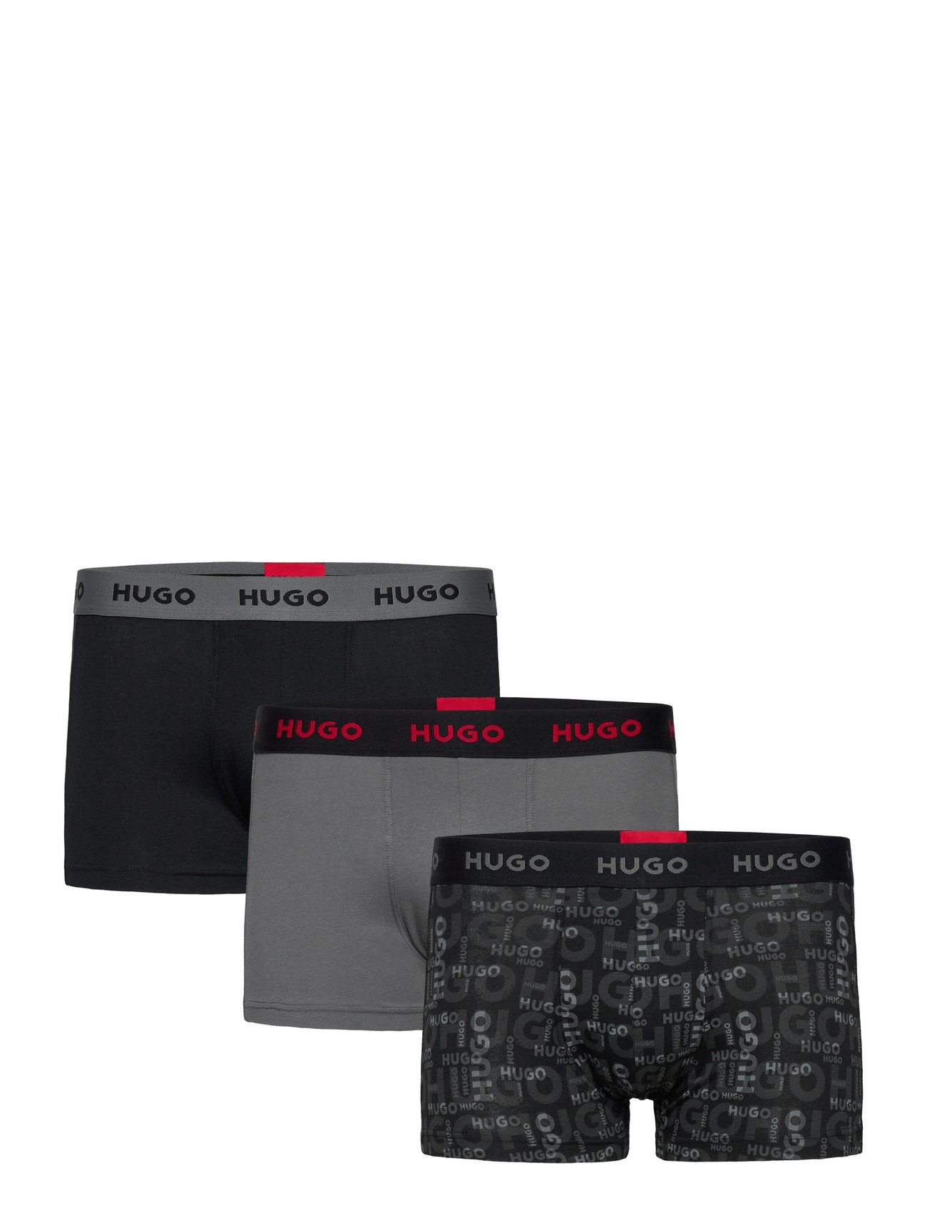 HUGO Trunk Triplet Design Grau - M - Herren