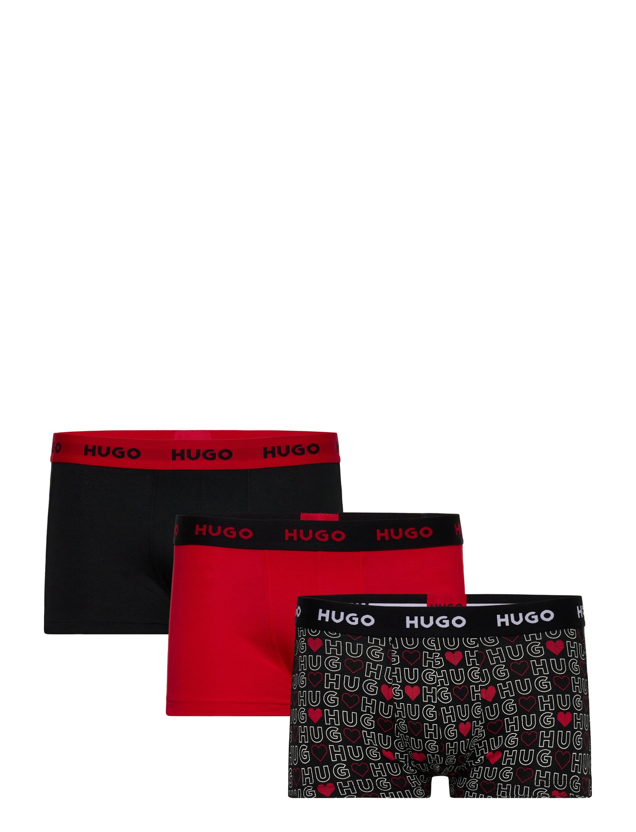 HUGO Trunk Triplet Design Schwarz - M - Herren