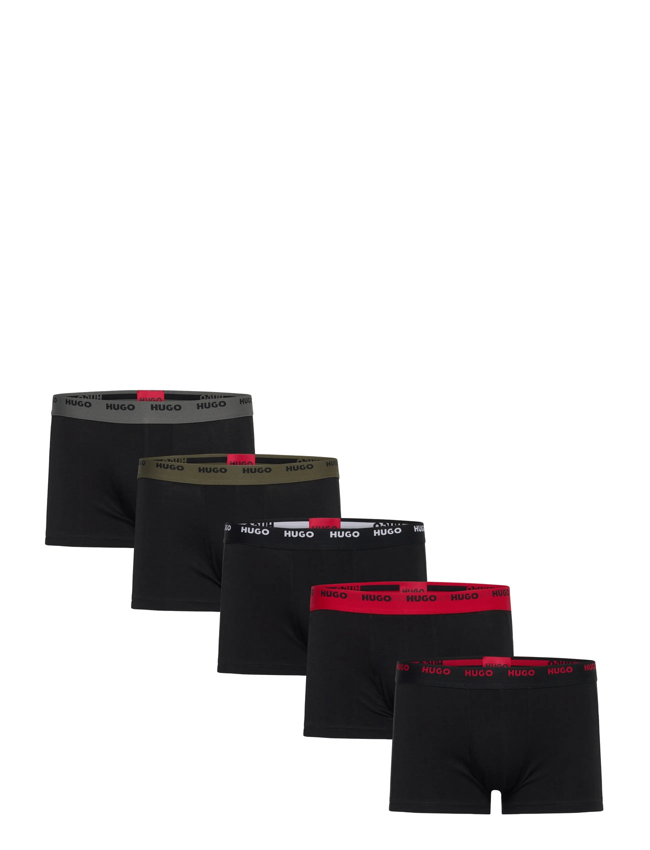 HUGO Trunk Five Pack Schwarz - XXL - Herren