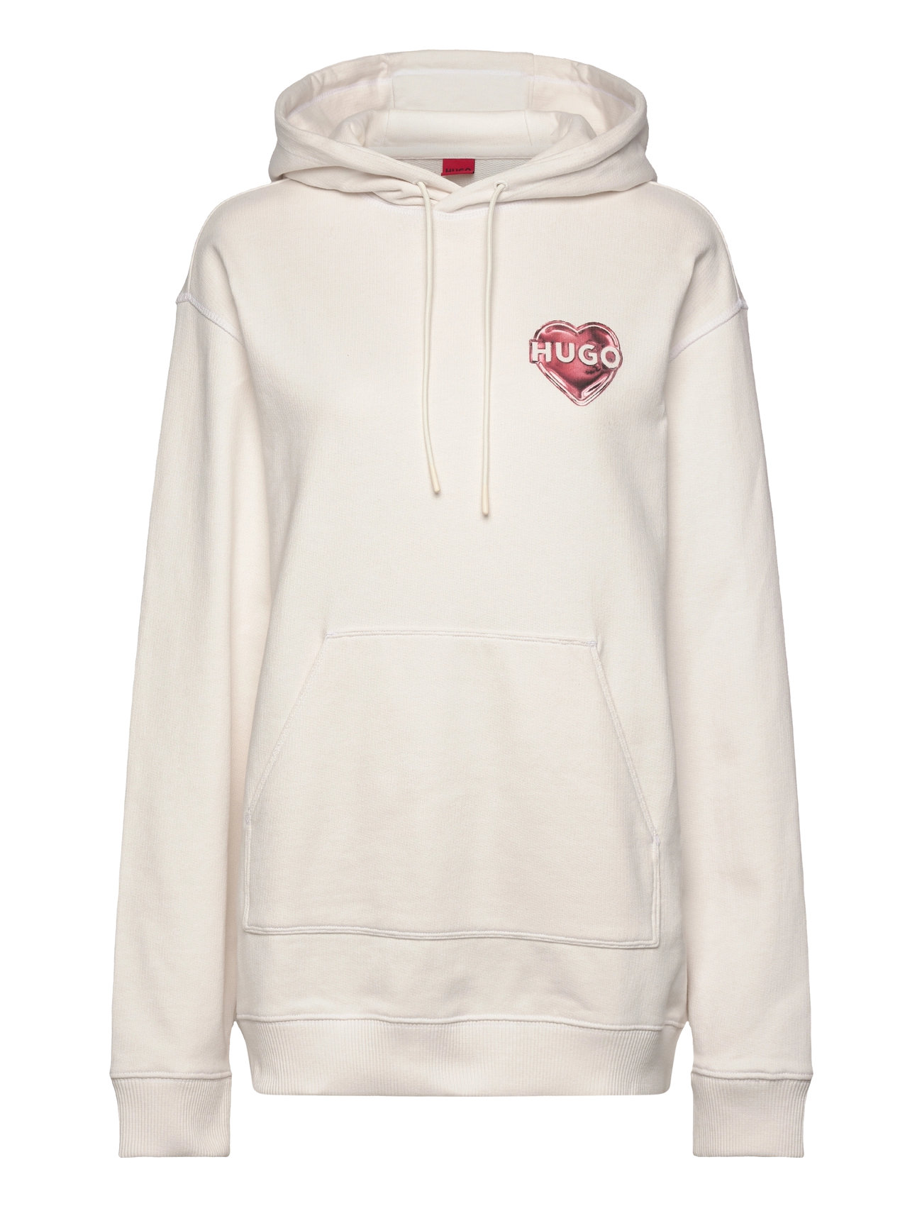 HUGO Dejandra, S, Cream, Sweatshirts & Hættetrøjer > Hættetrøjer, Dame
