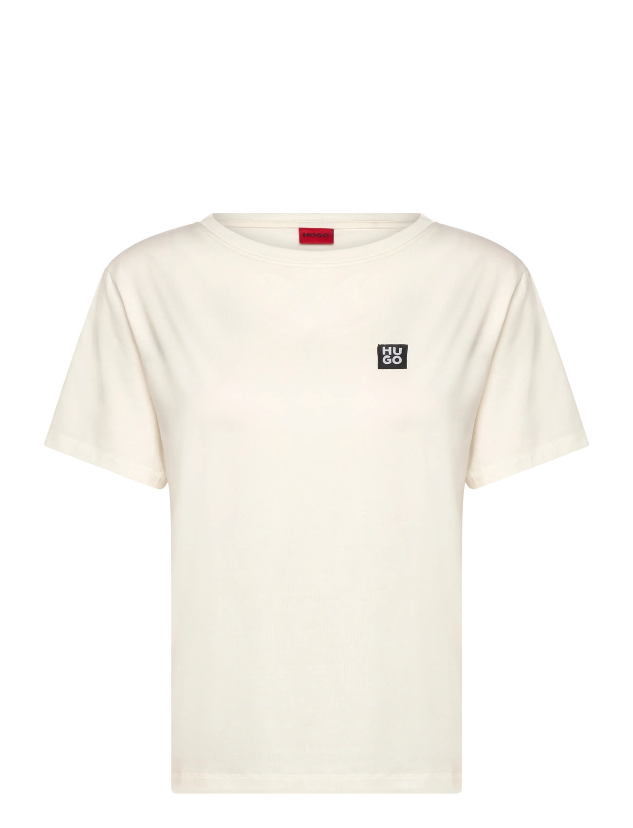 Nikka_T-Shirt Topp Cream HUGO