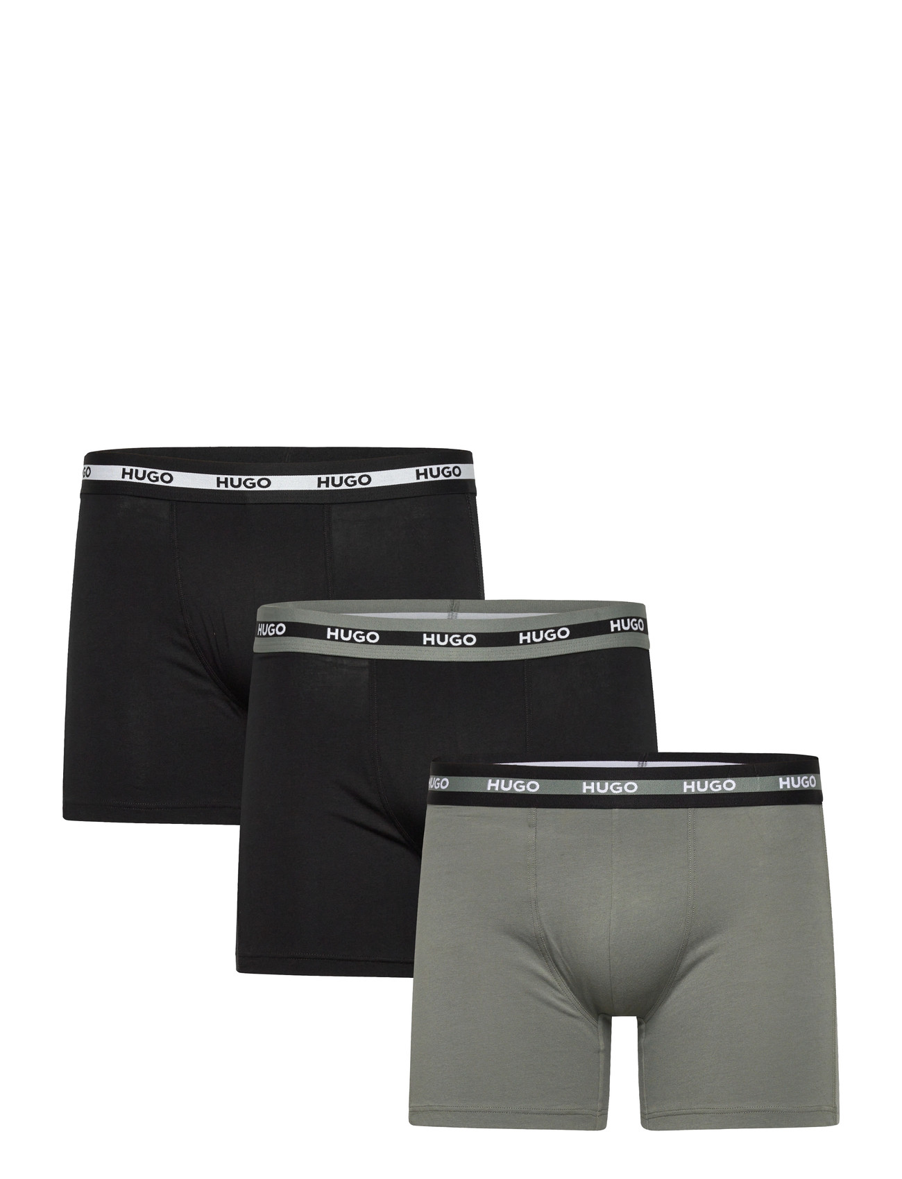 HUGO Boxerbr Tripl Planet Schwarz - XL - Herren