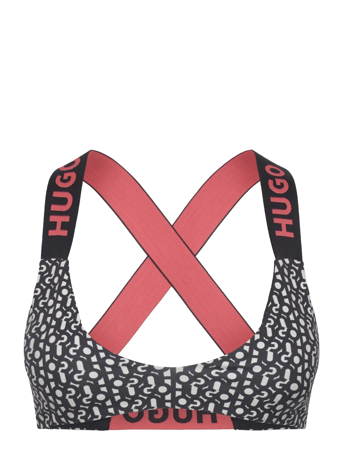 HUGO Monogram Triangle Schwarz - XL - Damen