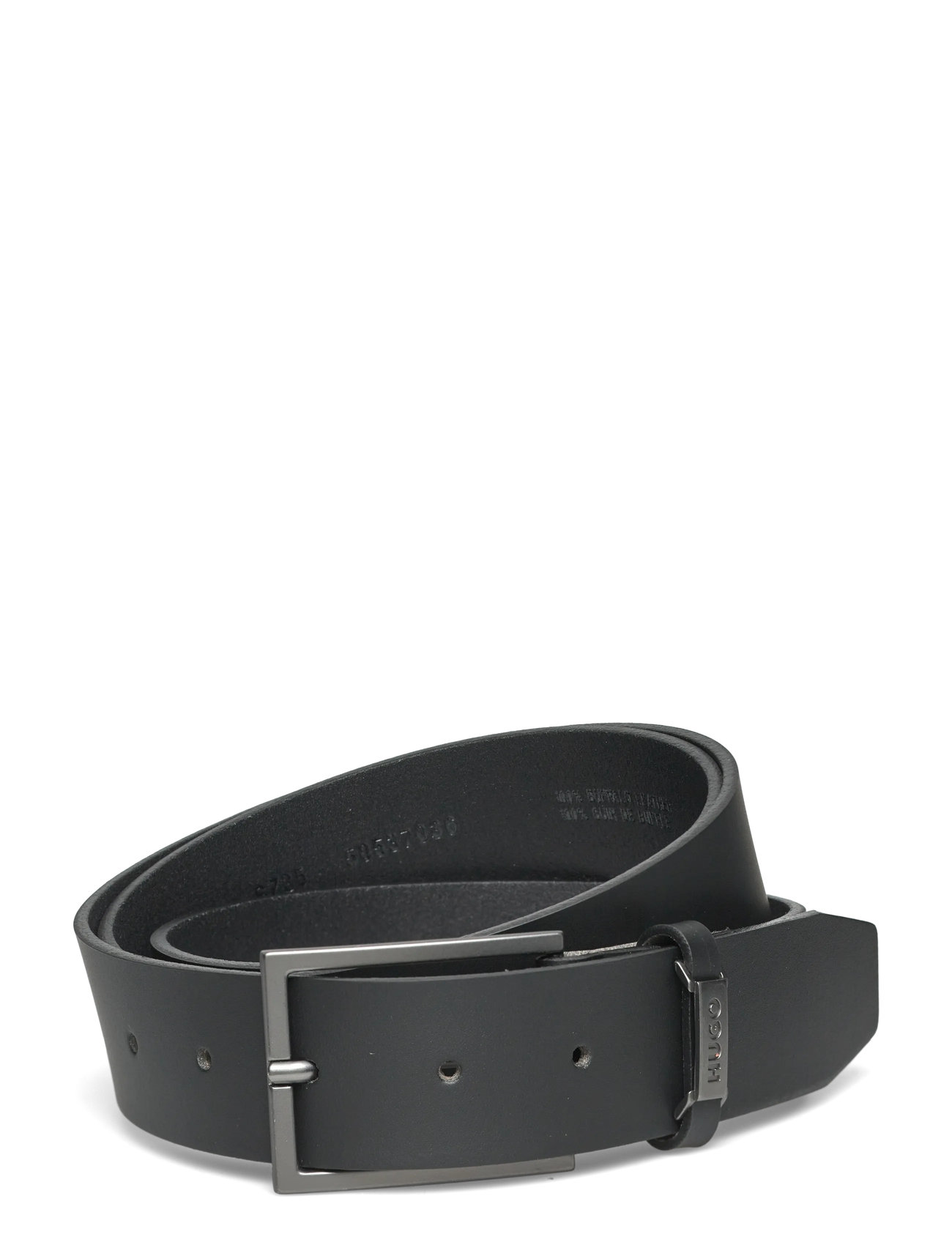 HUGO Gabriel_Sz35, 95, Black, Bælter > Klassiske Bælter, Herre