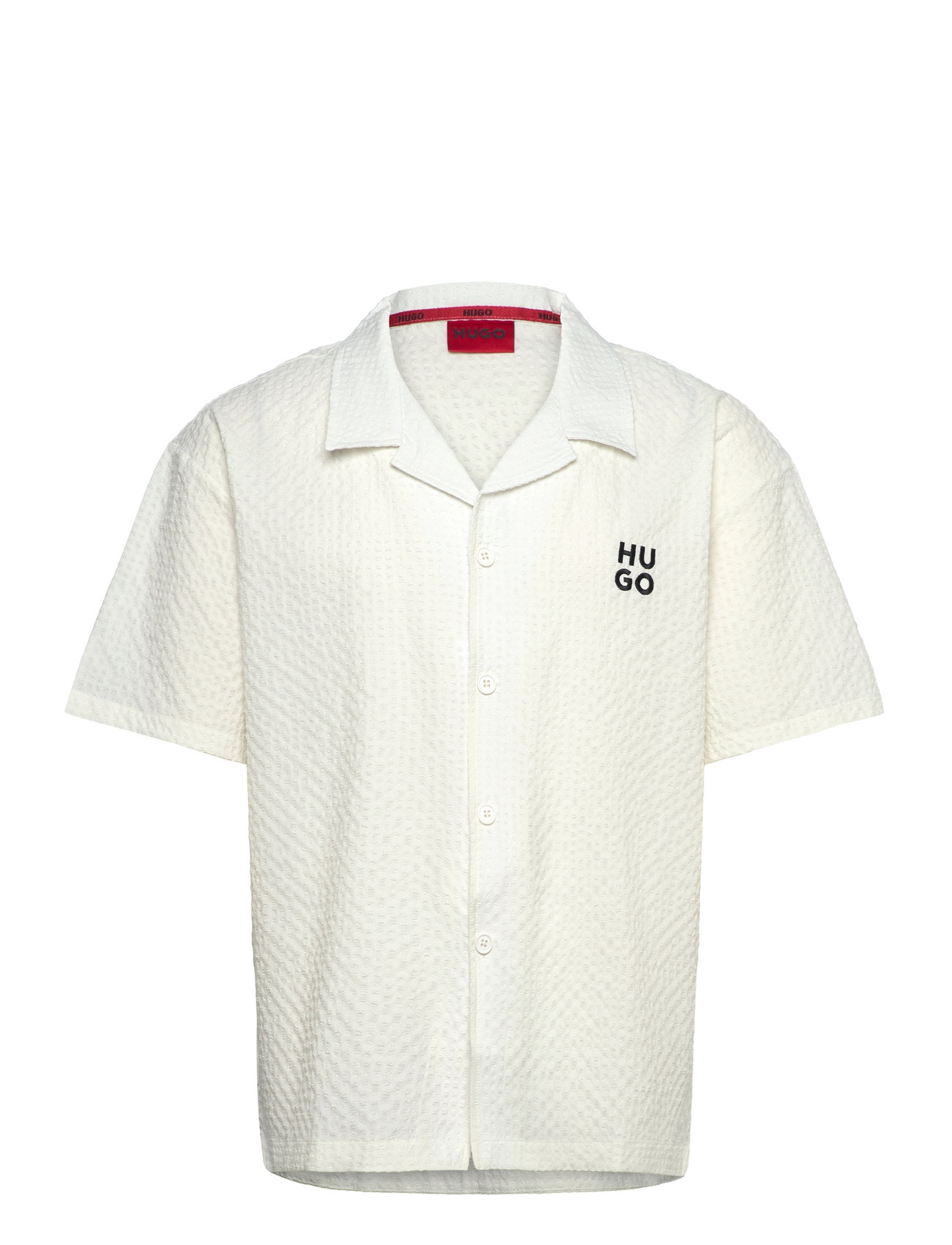 HUGO Chaffle Shirt Weiß - M - Herren