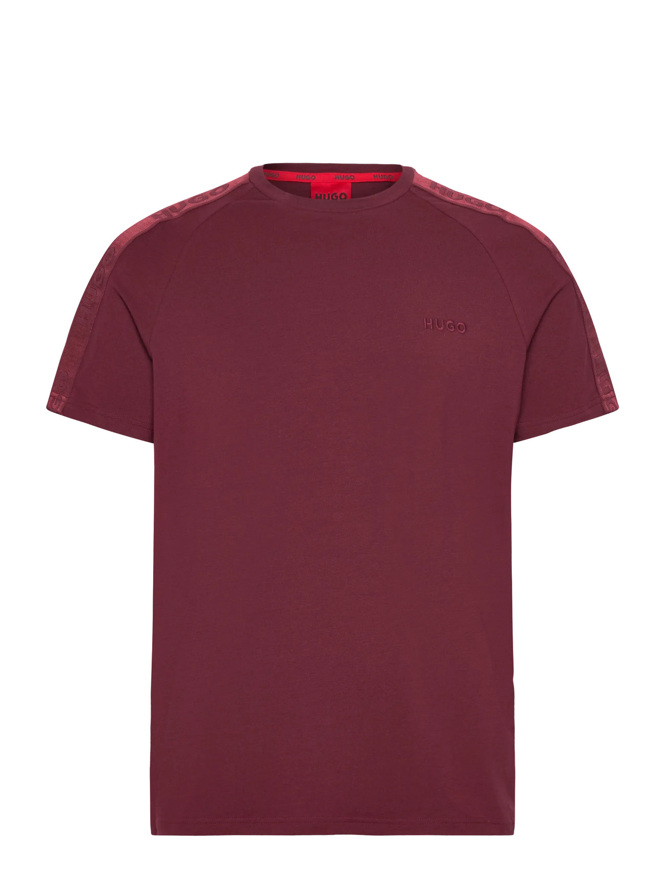 HUGO Liam T-Shirt Burgundy - XXL - Herren