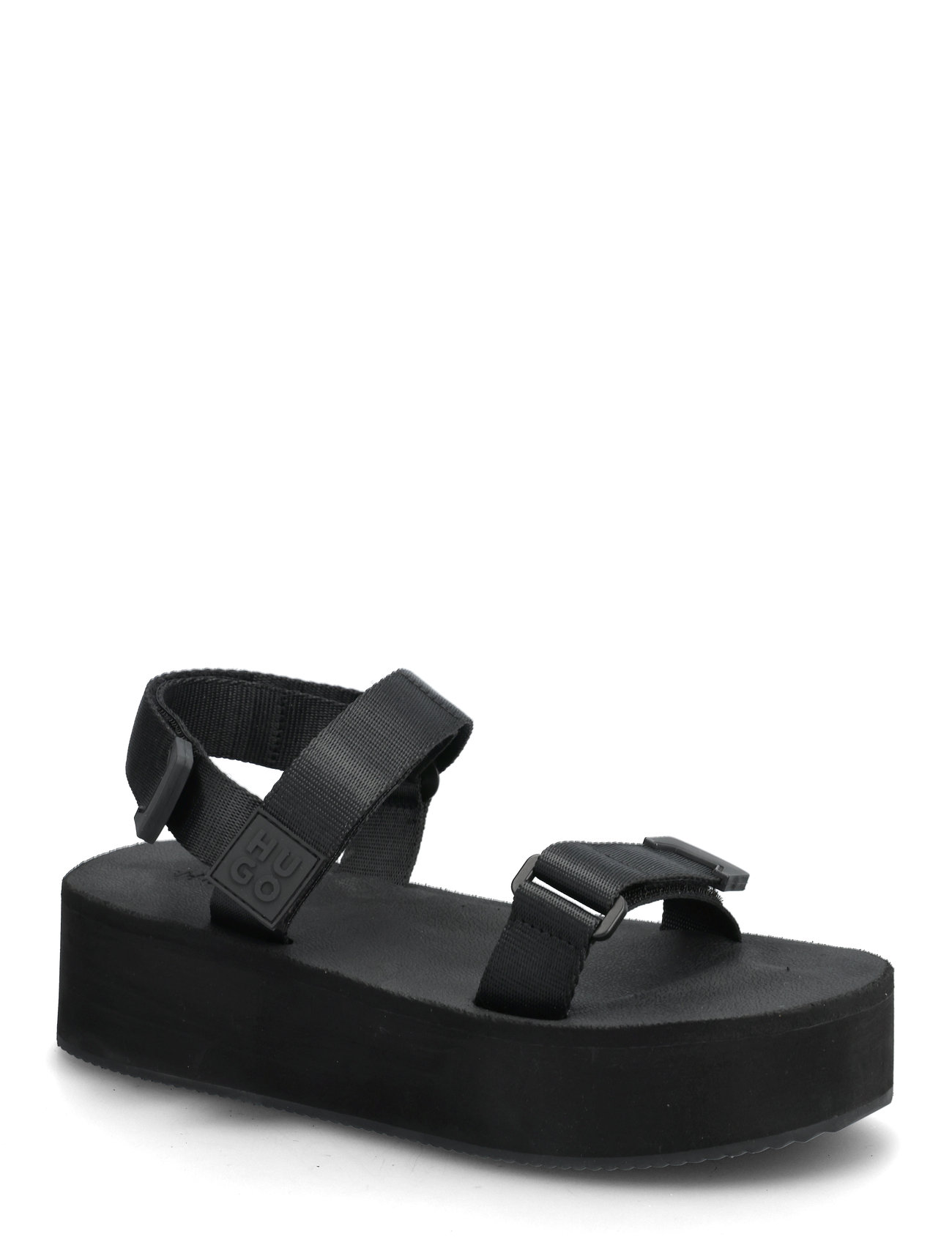 Zaralyn_Sandalplt_Wb Shoes Sandals Platform Sandals Black HUGO