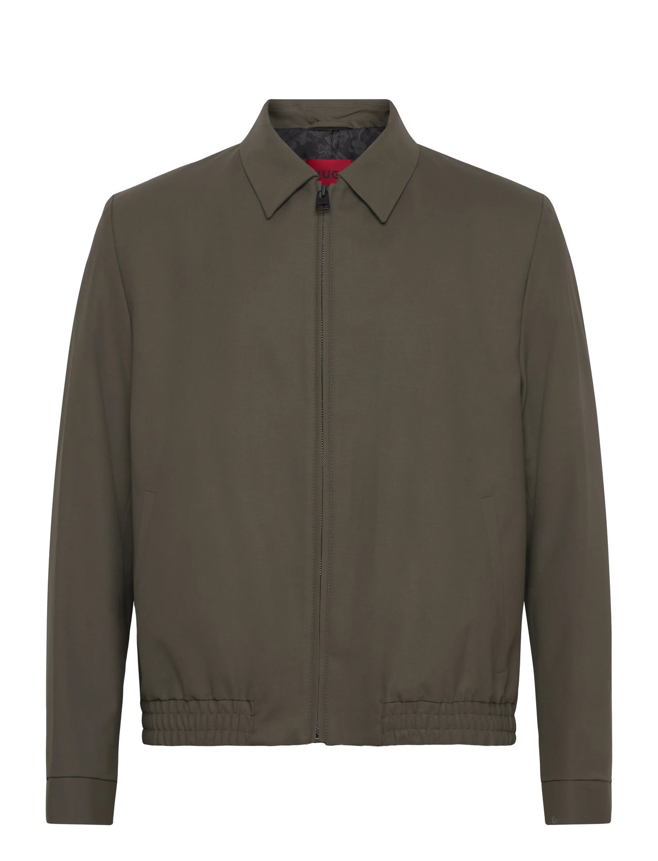 HUGO Hellys241F1X, 50, Khaki green, Jakker > Bomberjakker, Herre