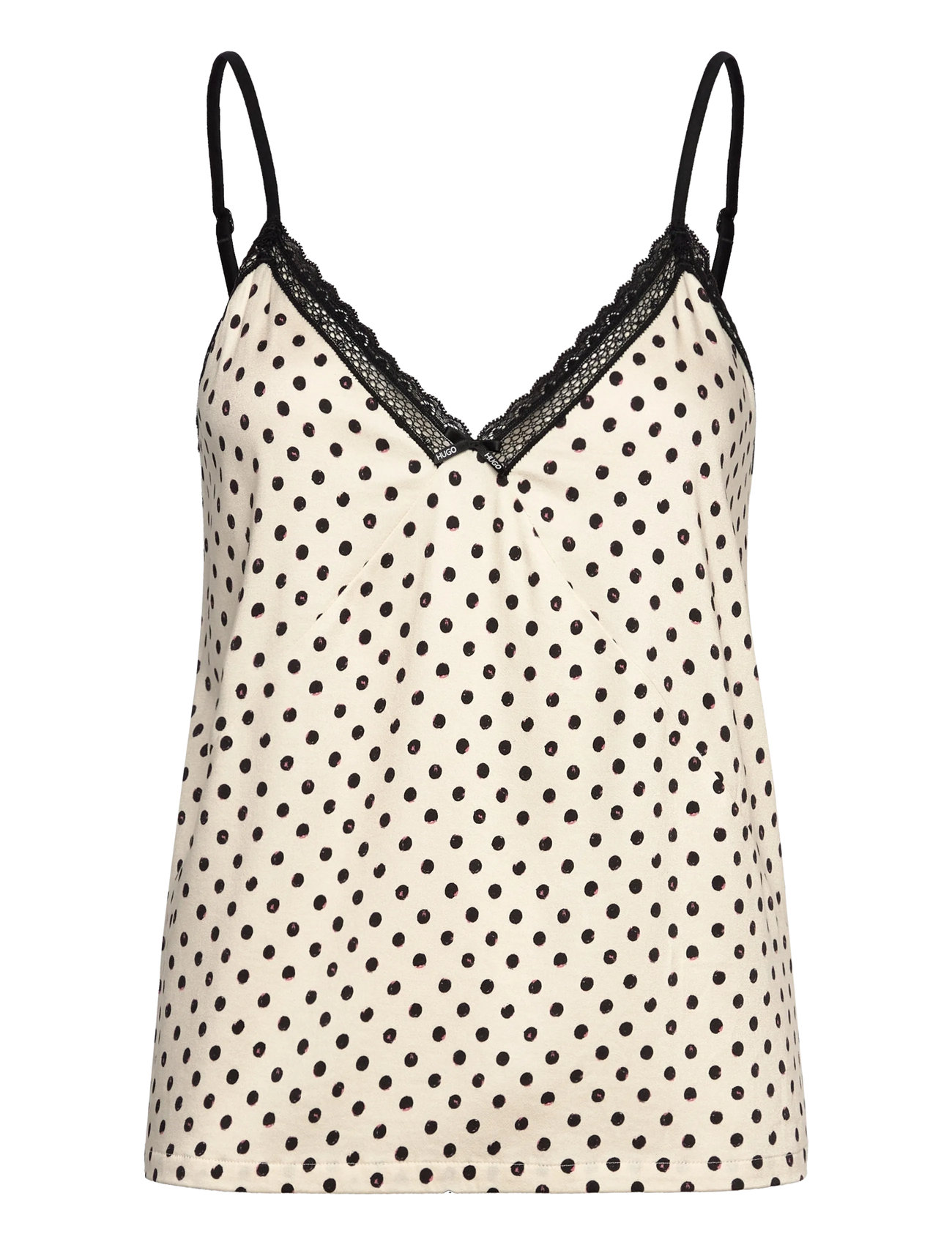 HUGO Polka Dot_Camisole Weiß - XS - Damen