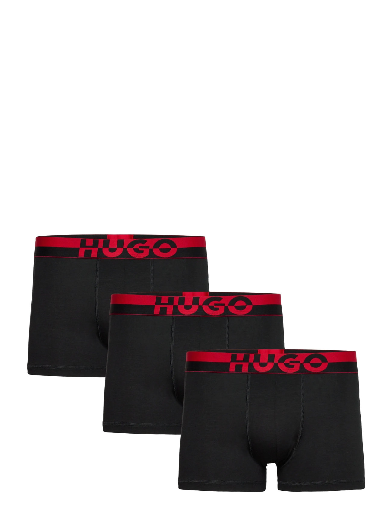 HUGO Trunk Tr. Split Logo Schwarz - L - Herren