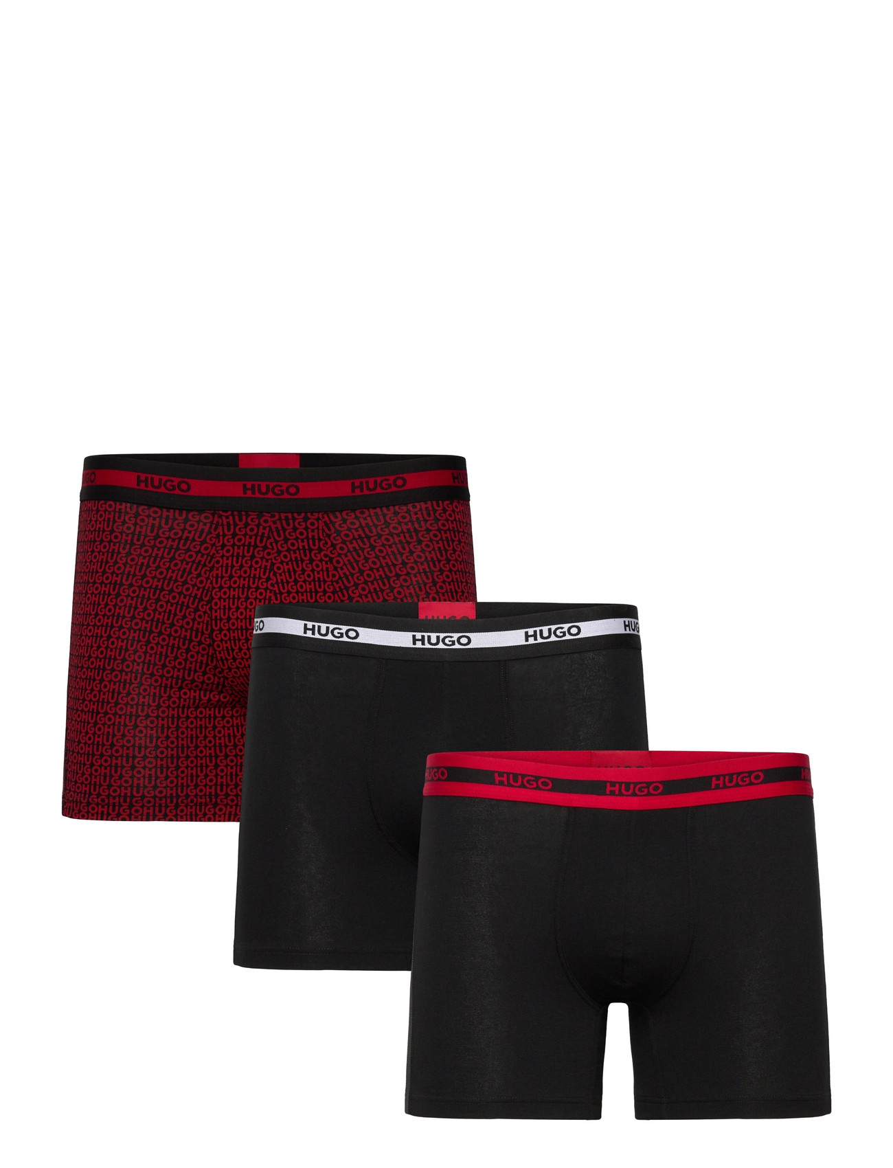 HUGO Boxer Br Planet Des Schwarz - M - Herren