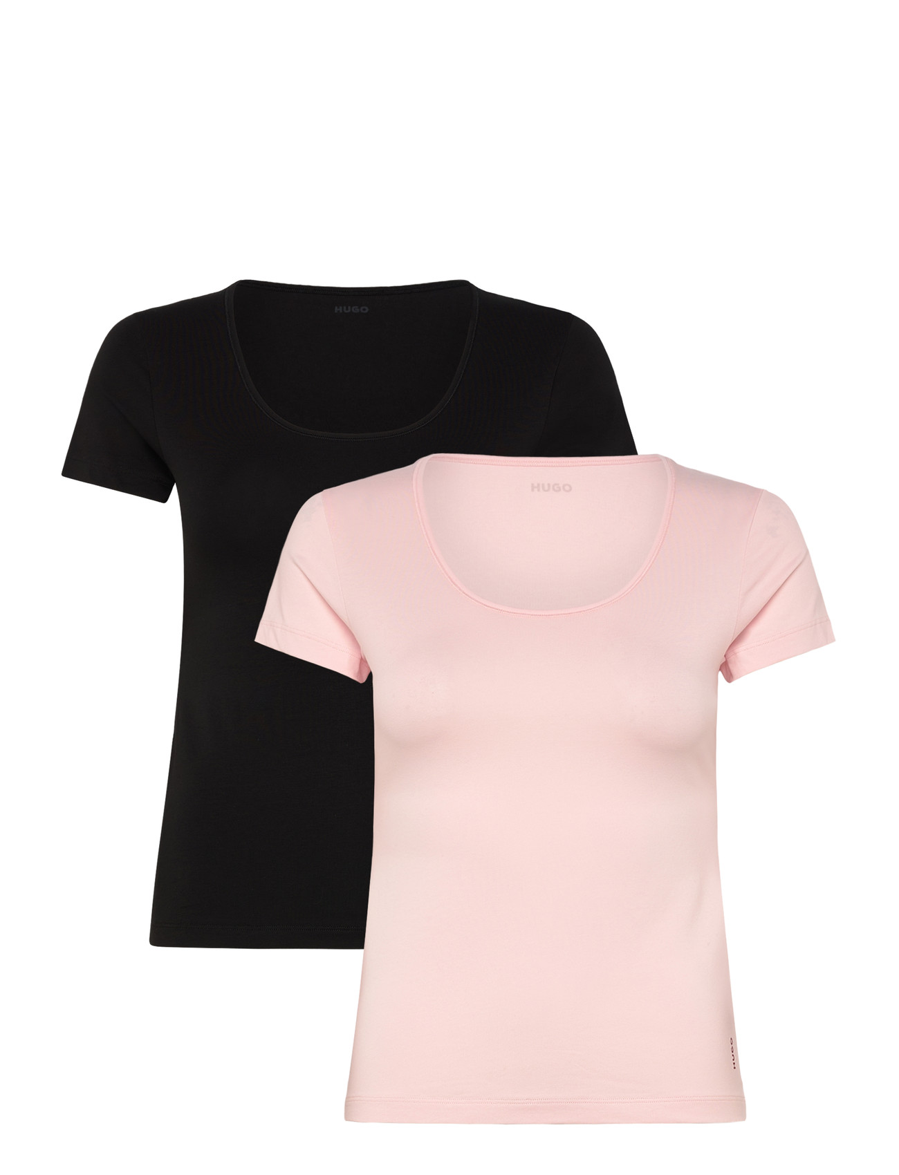 HUGO Twin T-Shirt Rn Schwarz - XS - Damen