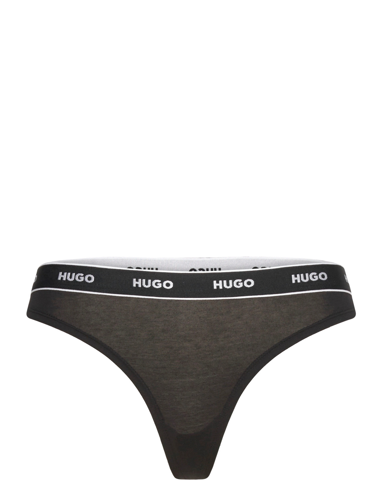 HUGO Thong Stripe Pyp, M, Grey, Trusser > G-Streng, Dame