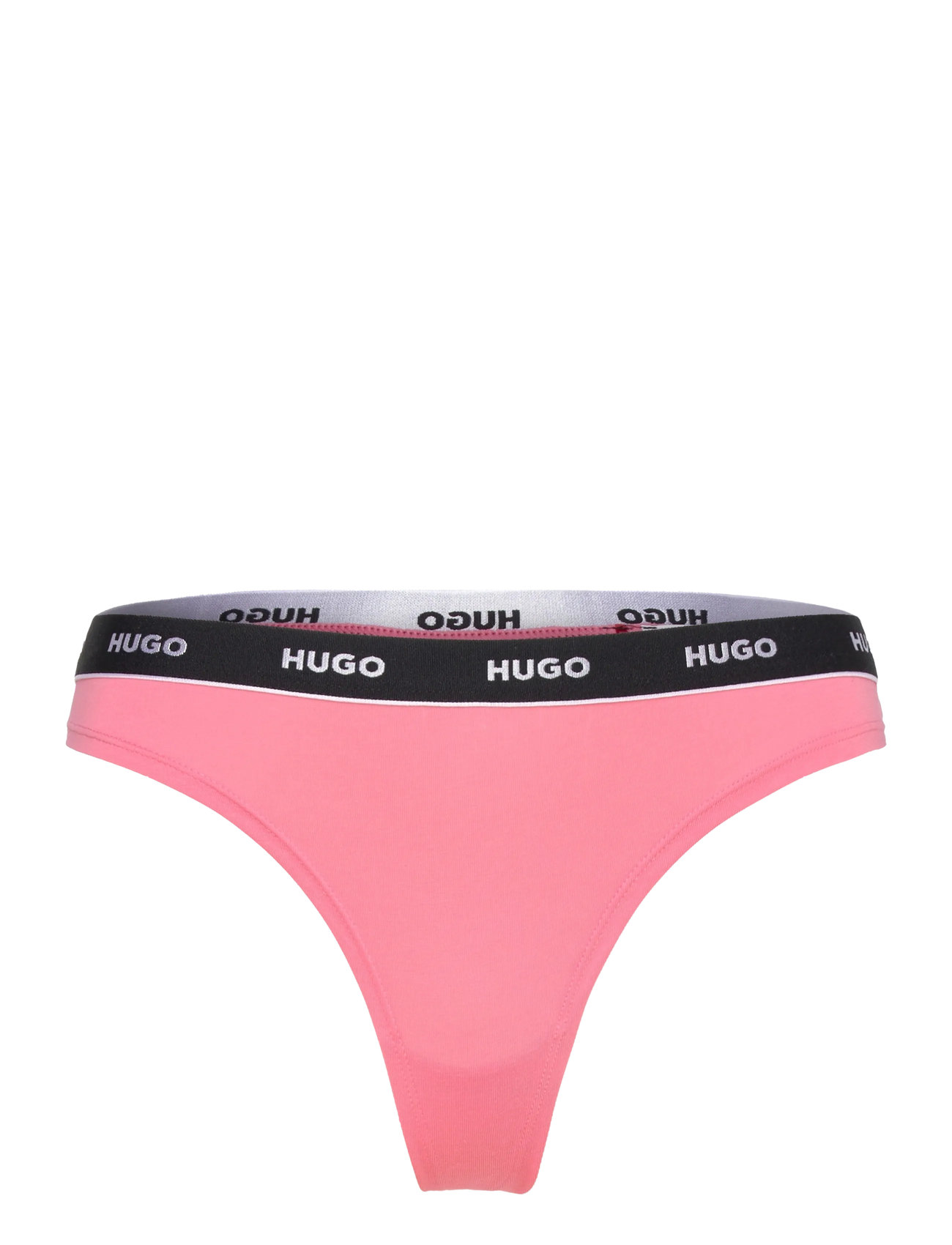 HUGO Thong Stripe Pyp, L, Pink, Trusser > G-Streng, Dame