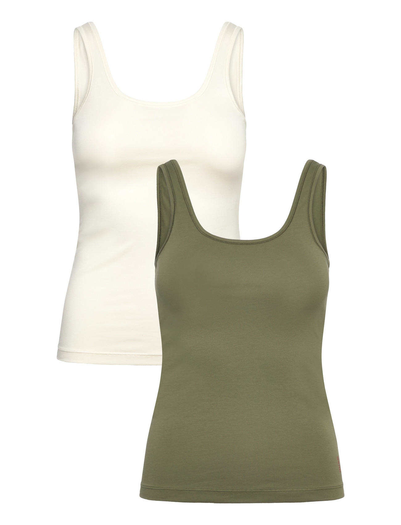 HUGO Twin Vest Khaki - XXL - Damen