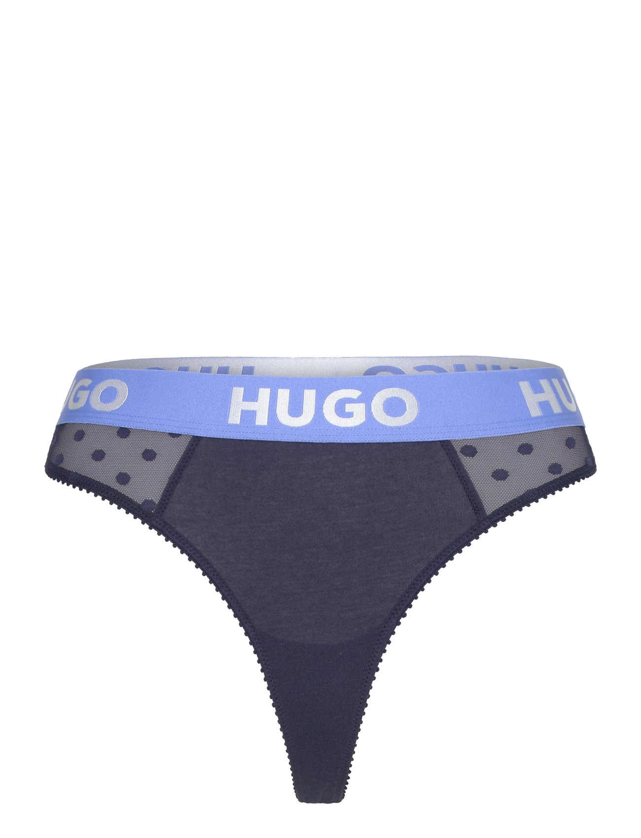 HUGO Thong Sl Design, XL, Navy, Trusser > G-Streng, Dame