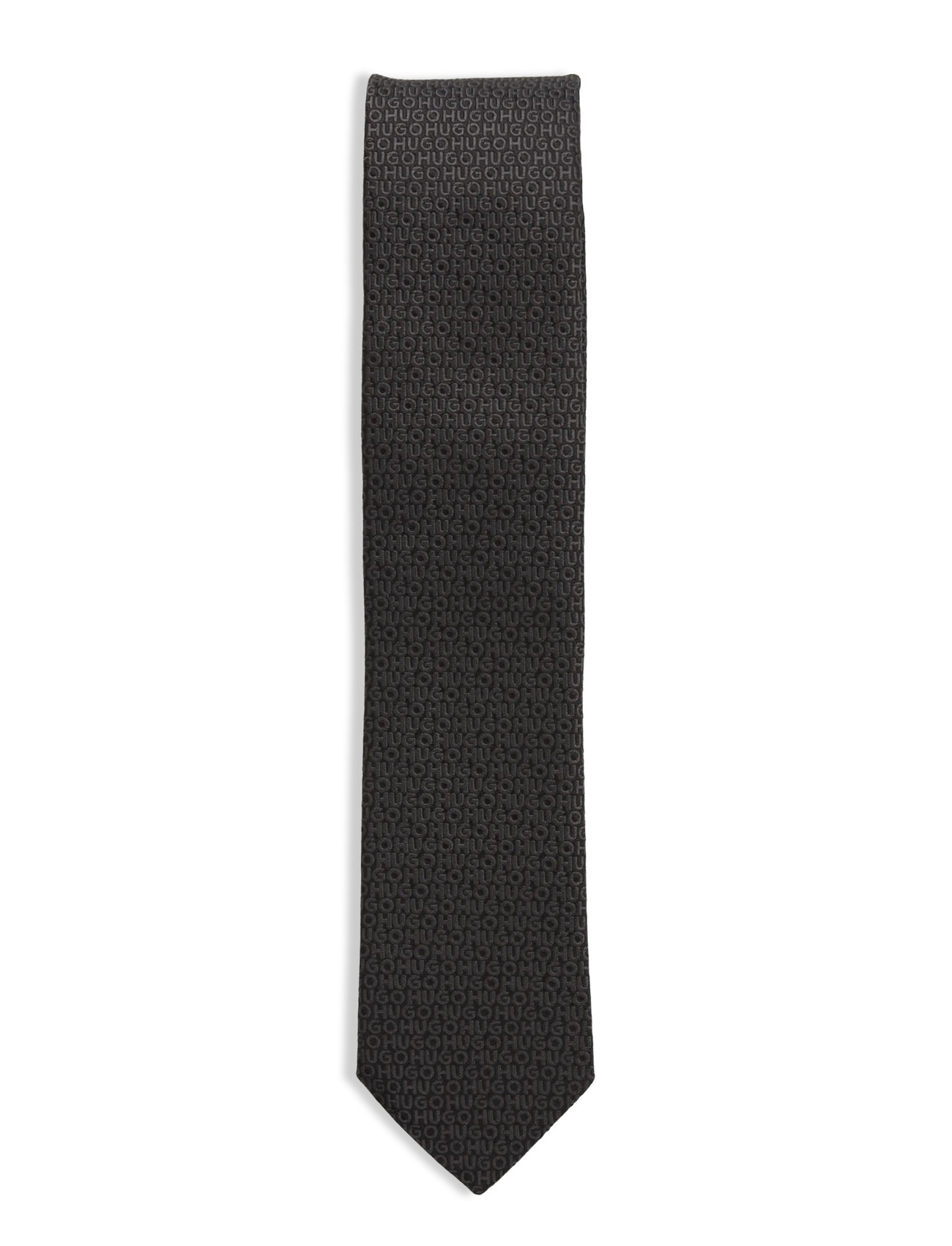HUGO Tie cm 6, One Size, Black, Tilbehør > Slips, Herre