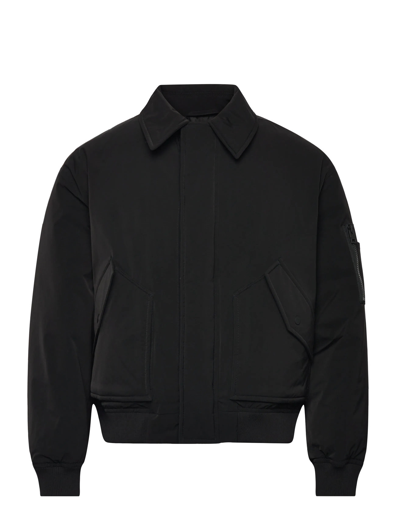 HUGO Bardo2541, XXL, Black, Jakker > Bomberjakker, Herre