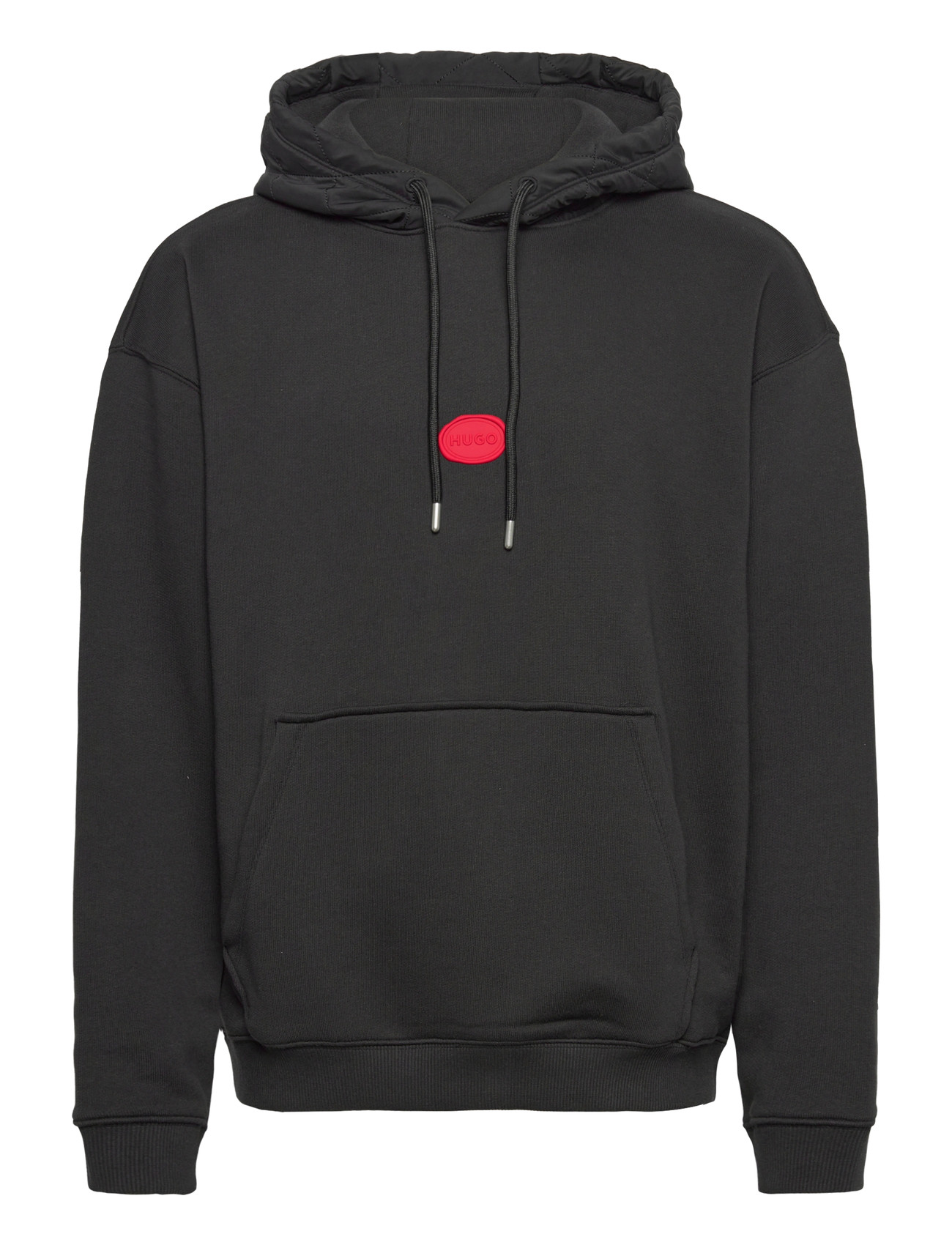 HUGO Dilvano, S, Black, Sweatshirts & Hættetrøjer > Hættetrøjer, Herre