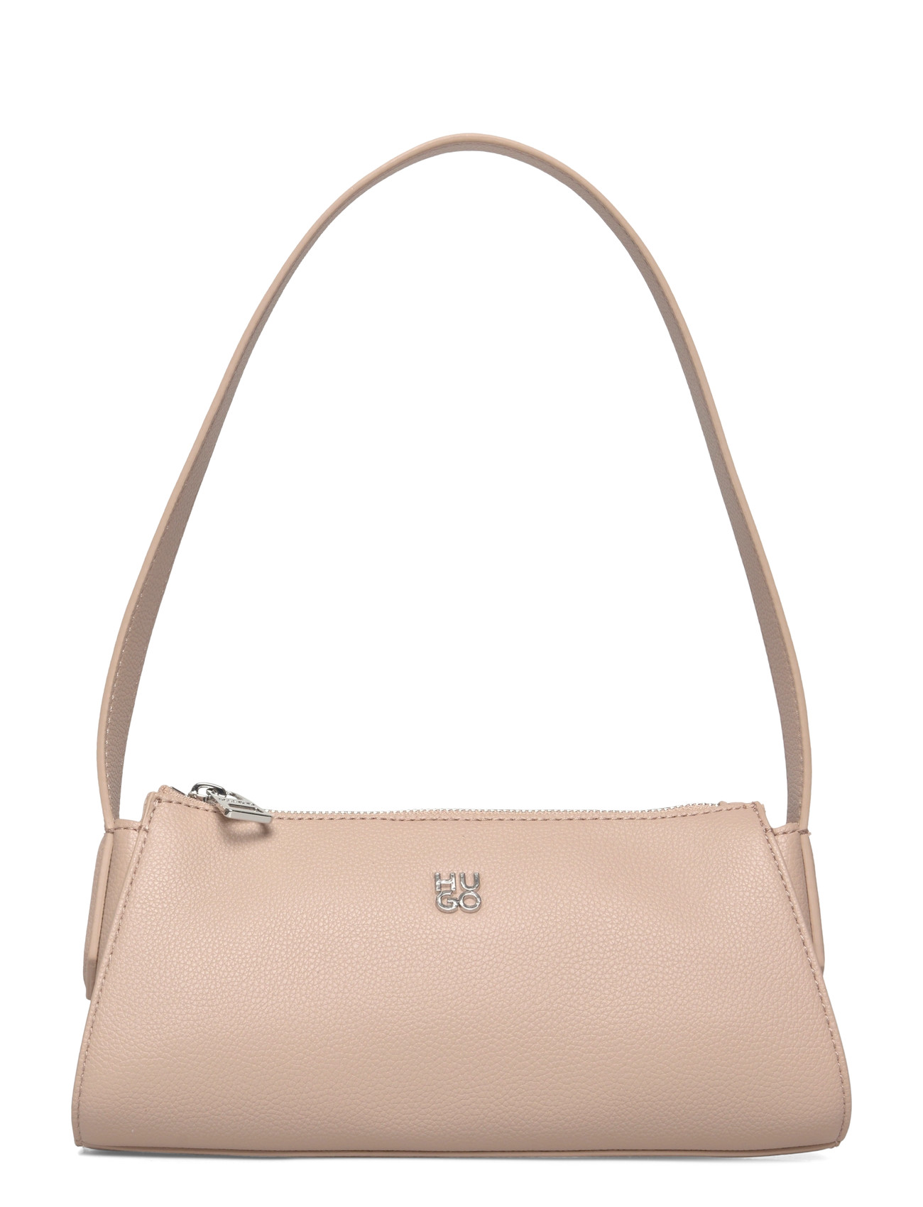 HUGO Chris 2.0_Hobo, One Size, Beige, Tasker > Små Skuldertasker-Crossbody-Tasker, Dame