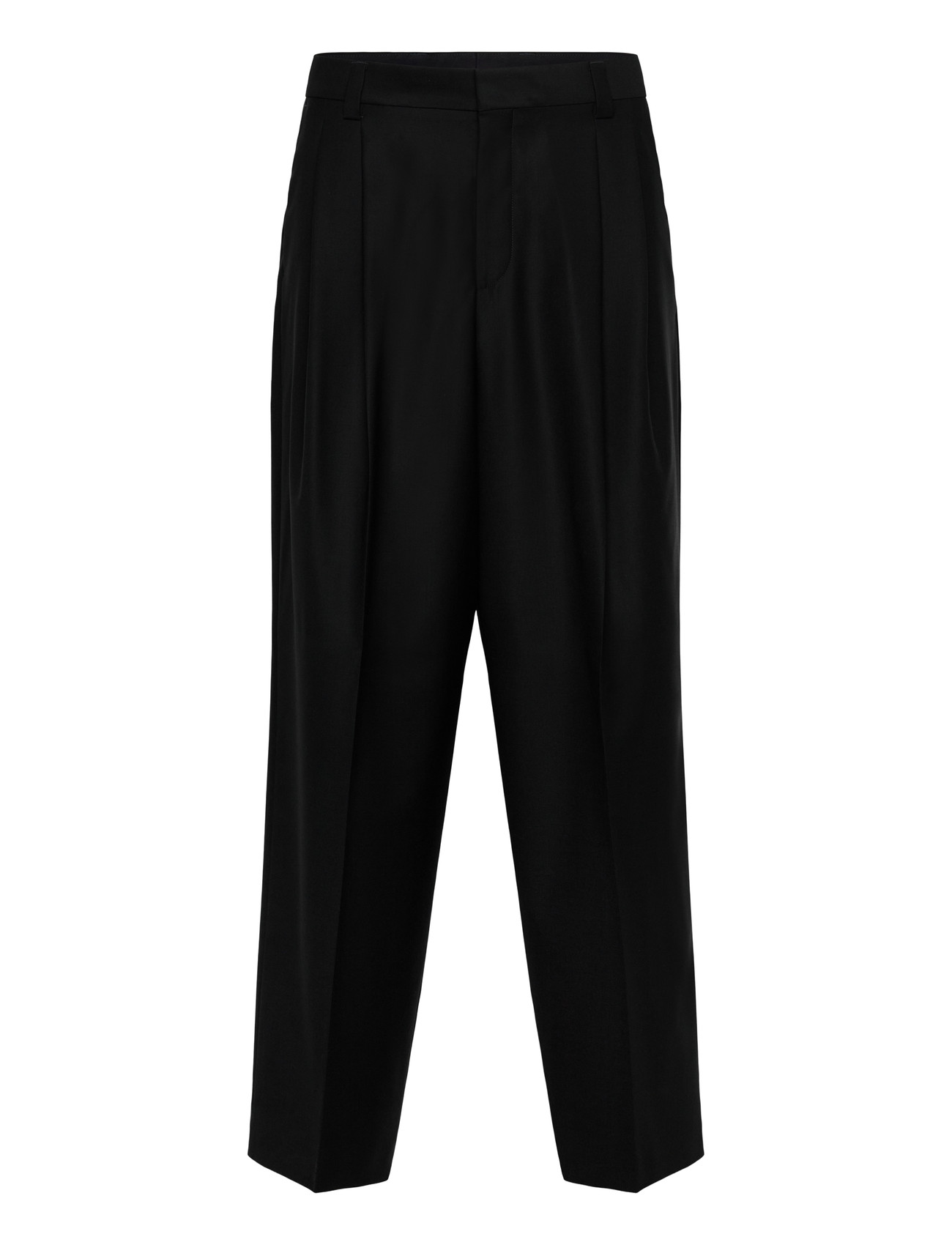 HUGO Fedix251, 46, Black, Bukser > Formelle Bukser, Herre