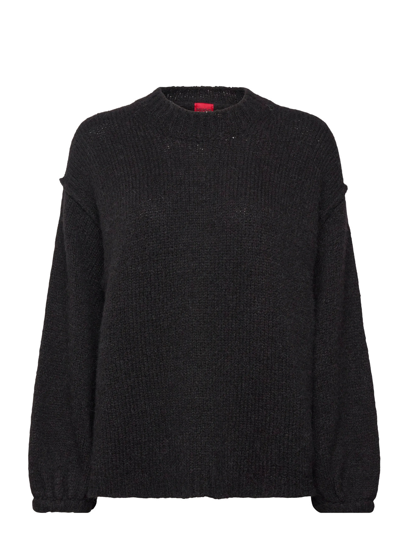 HUGO Sagarro, M, Black, Strik > Trøjer, Dame