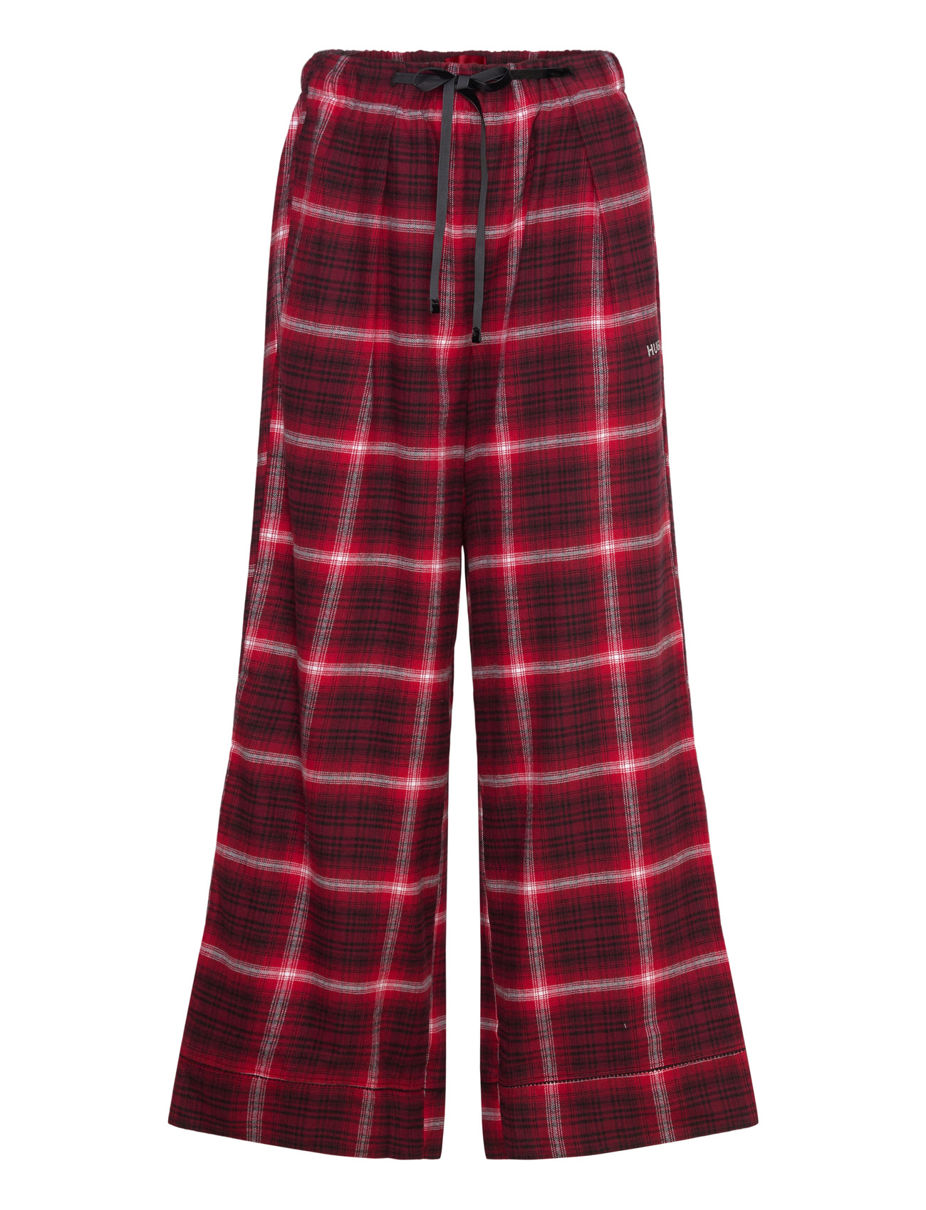 HUGO Flannel Check_Pants Rot - S - Damen