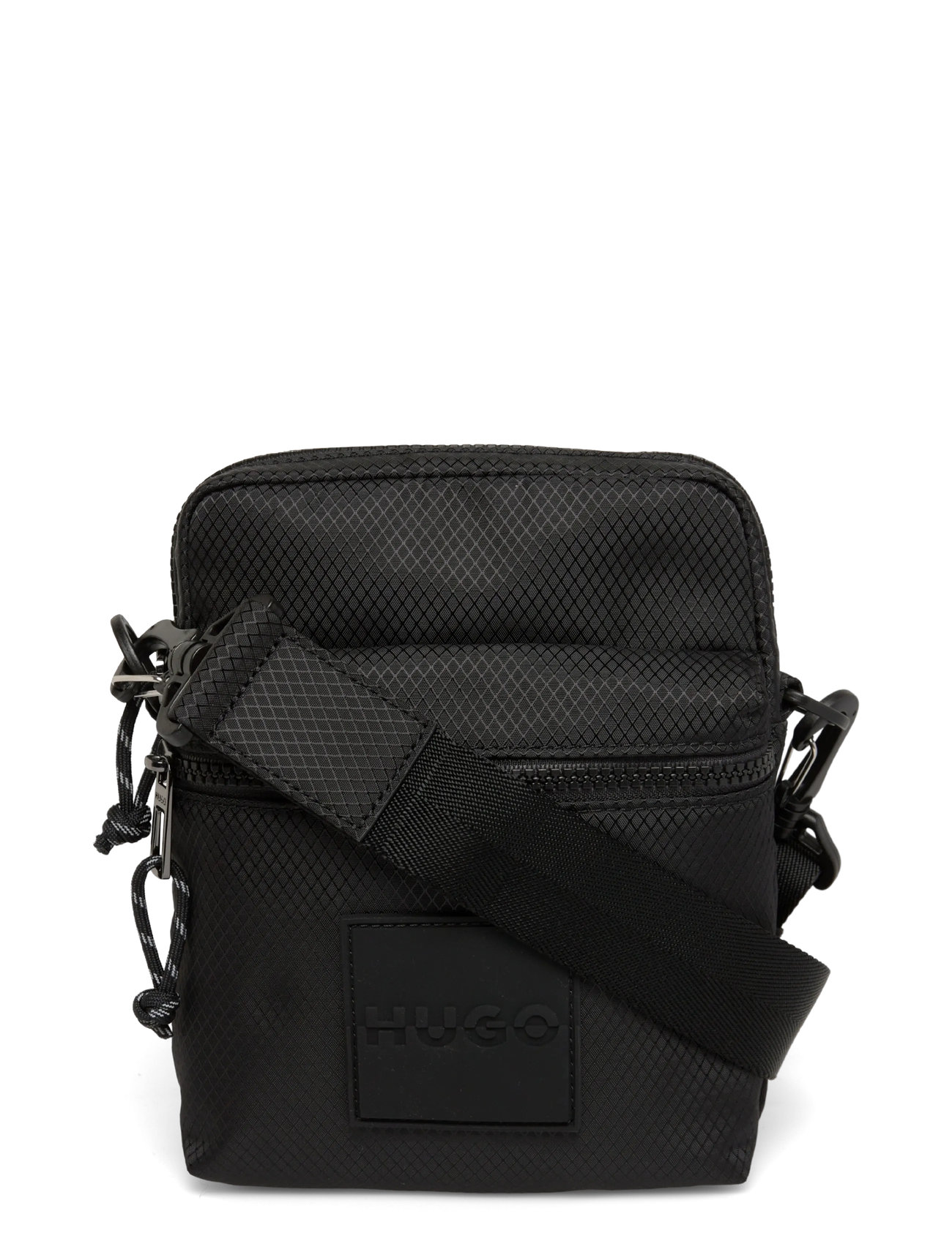 HUGO Jhin_Ns Zip, One Size, Black, Designere > Crossbody-Tasker, Herre