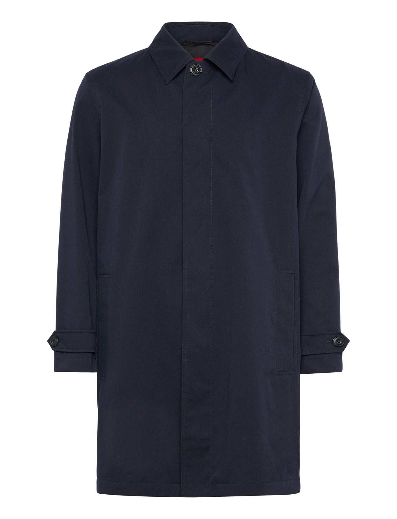 HUGO Maver2431, XXL, Navy, Frakker > Trenchcoats, Herre