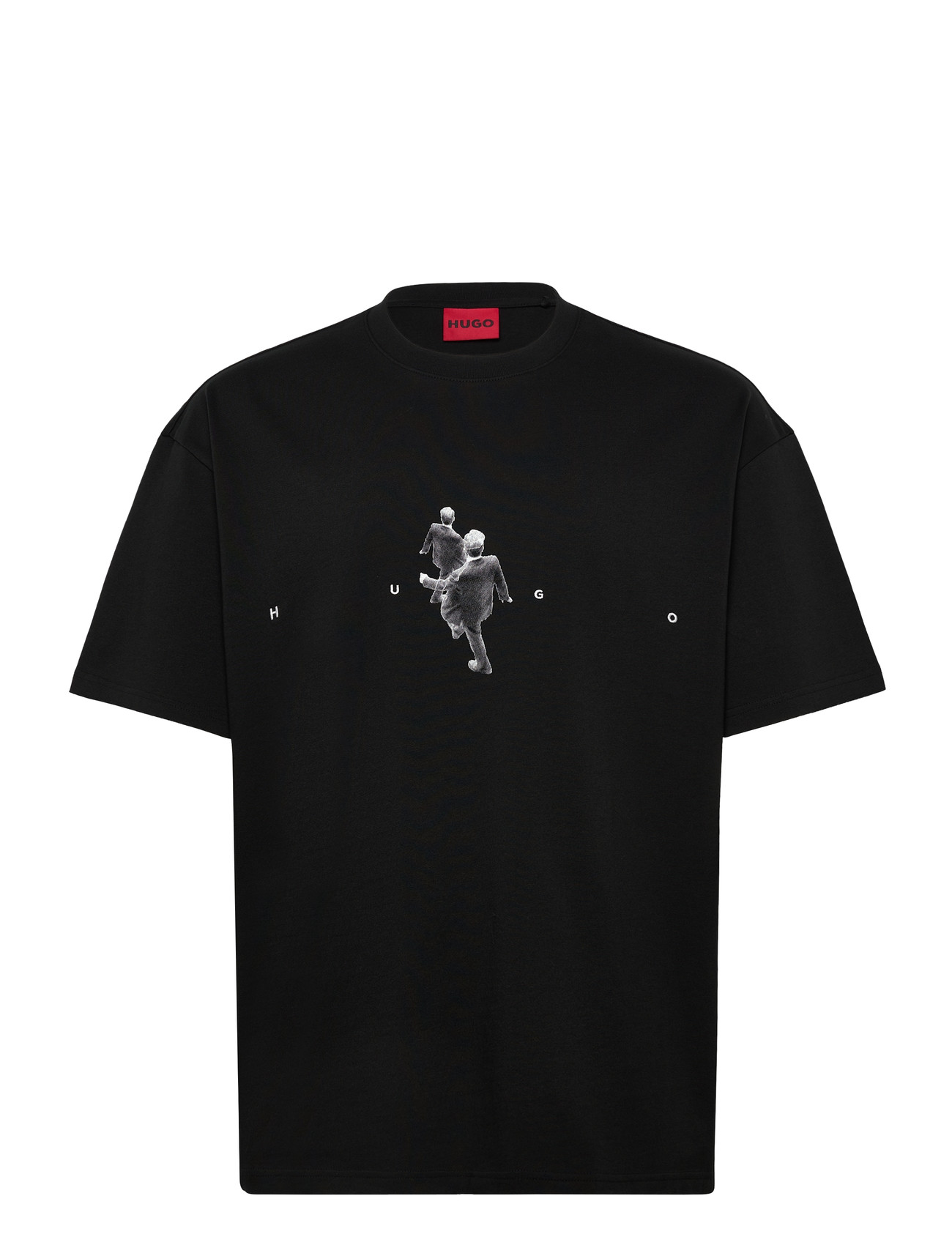 HUGO Dollo, XXL, Black, T-Shirts > Kortærmede, Herre