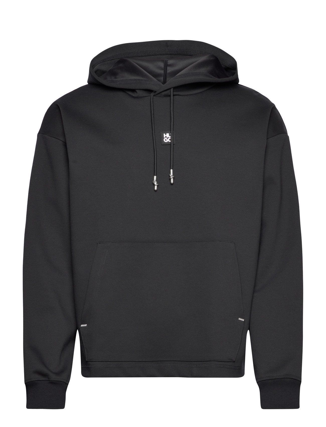 HUGO Dineo, L, Black, Sweatshirts & Hættetrøjer > Hættetrøjer, Herre