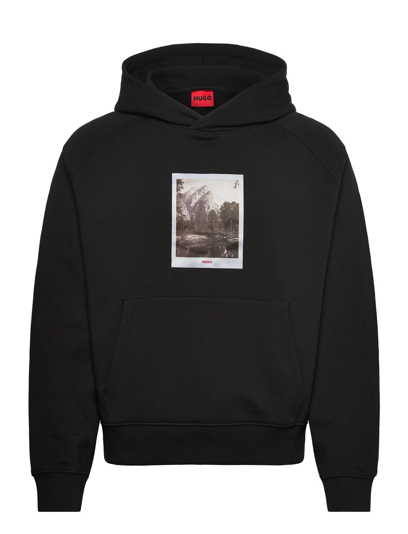 HUGO Deneb, XXL, Black, Sweatshirts & Hættetrøjer > Hættetrøjer, Herre