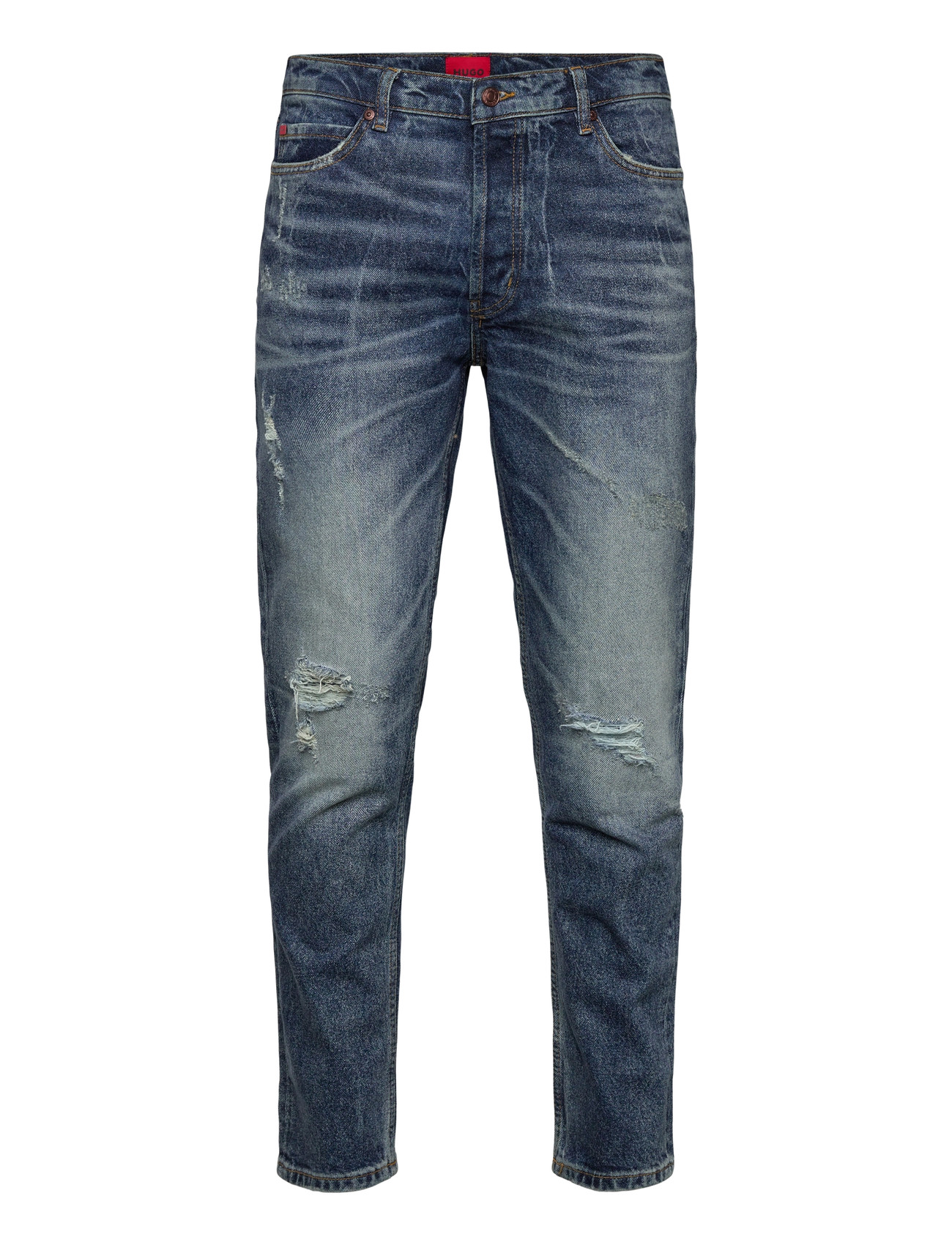 HUGO Hugo 634, 33 x 34, Blue, Jeans > Tapered, Herre