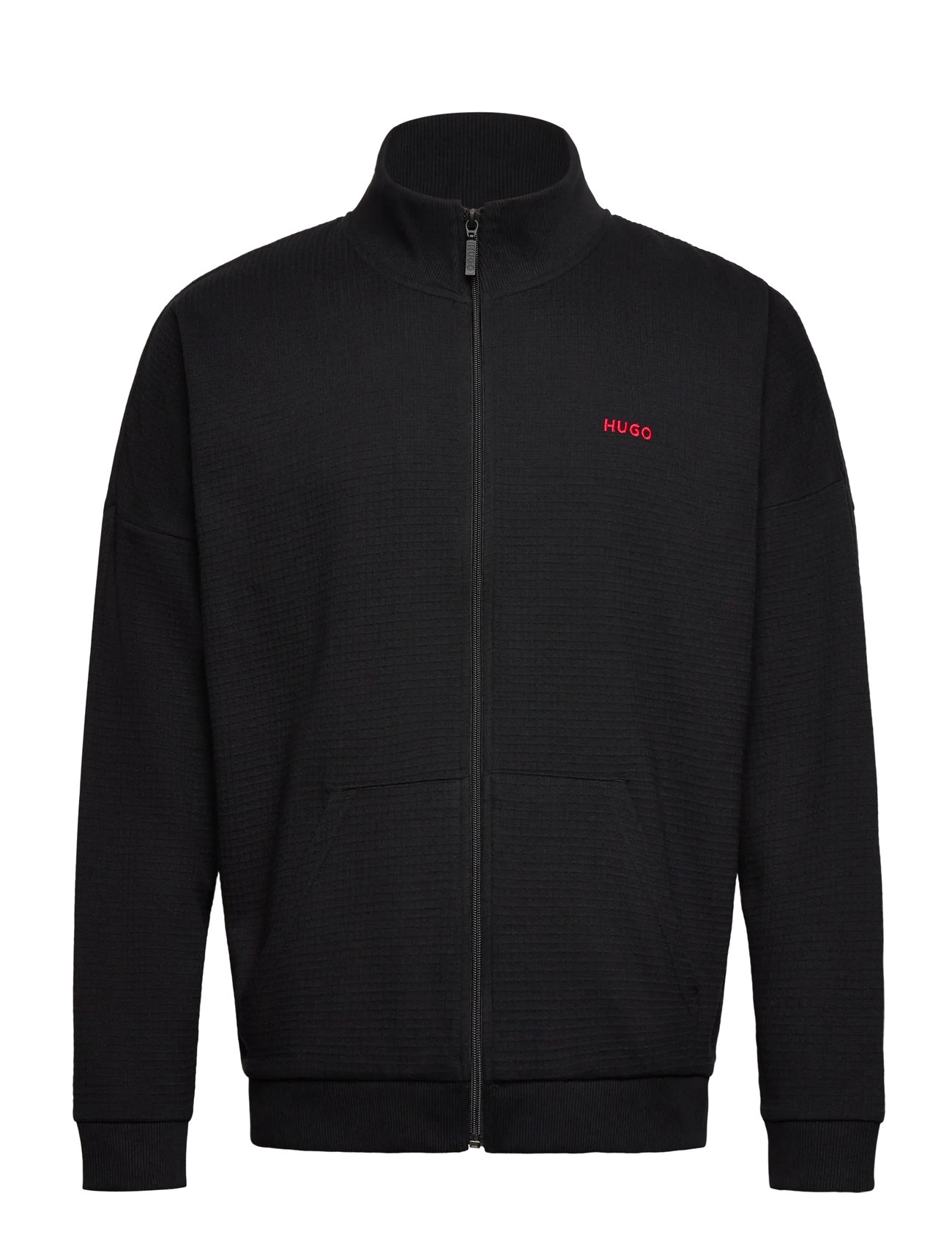 HUGO Austin Zip Jacke Schwarz - L - Herren