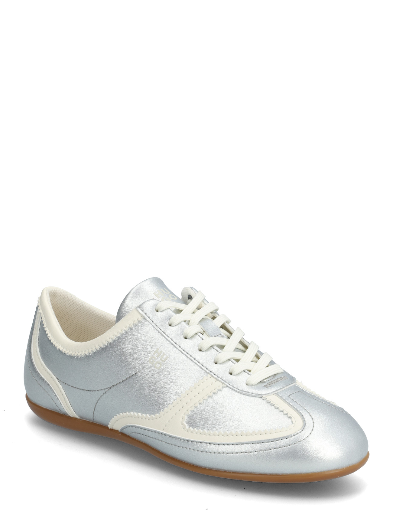 HUGO Mystie_Lowp_Pusl, 40, Silver, Sneakers > Sneakers Med Lav Top, Dame
