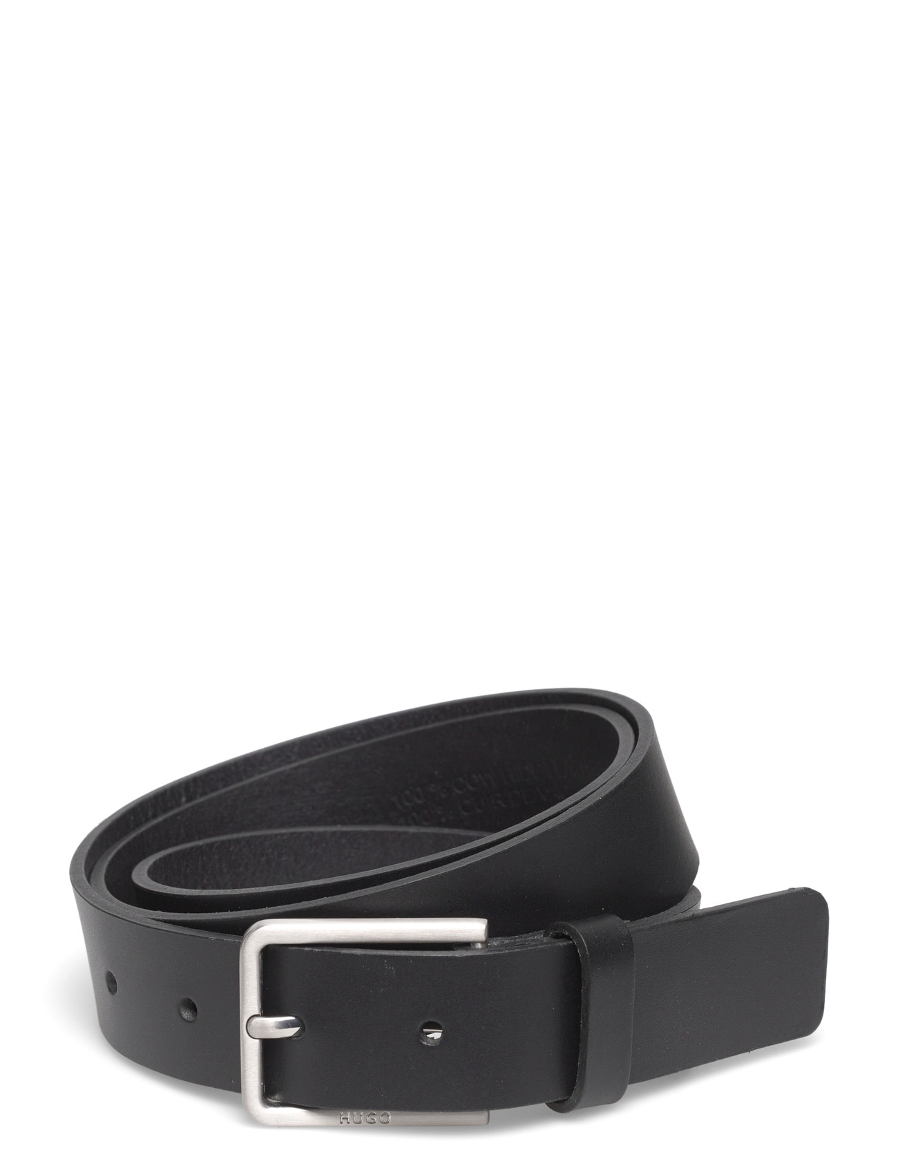 HUGO Gael_Sz30, 90, Black, Bælter > Klassiske Bælter, Herre