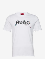 HUGO - Dulive_U222 - kortærmede t-shirts - white - 0