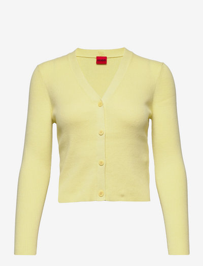 Sarmeeny - cardigans - light/pastel yellow