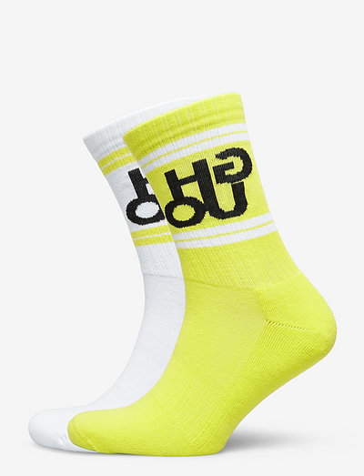 2P QS RIB COLORS CC - regular socks - bright yellow