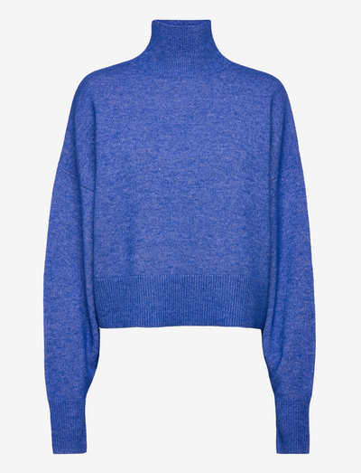 Sisimia - džemperi ar augstu apkakli - medium blue