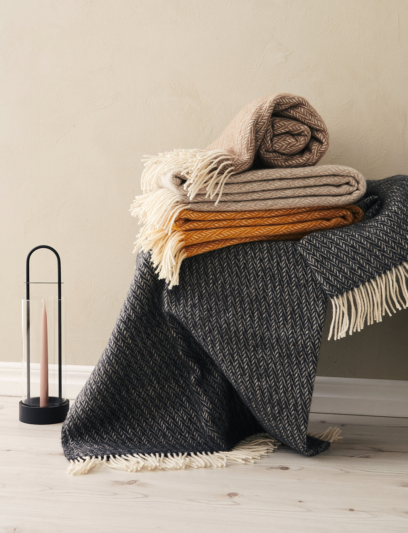 humble LIVING Humble Living Wool Blanket (Brown 31612) - 11.249 kr ...